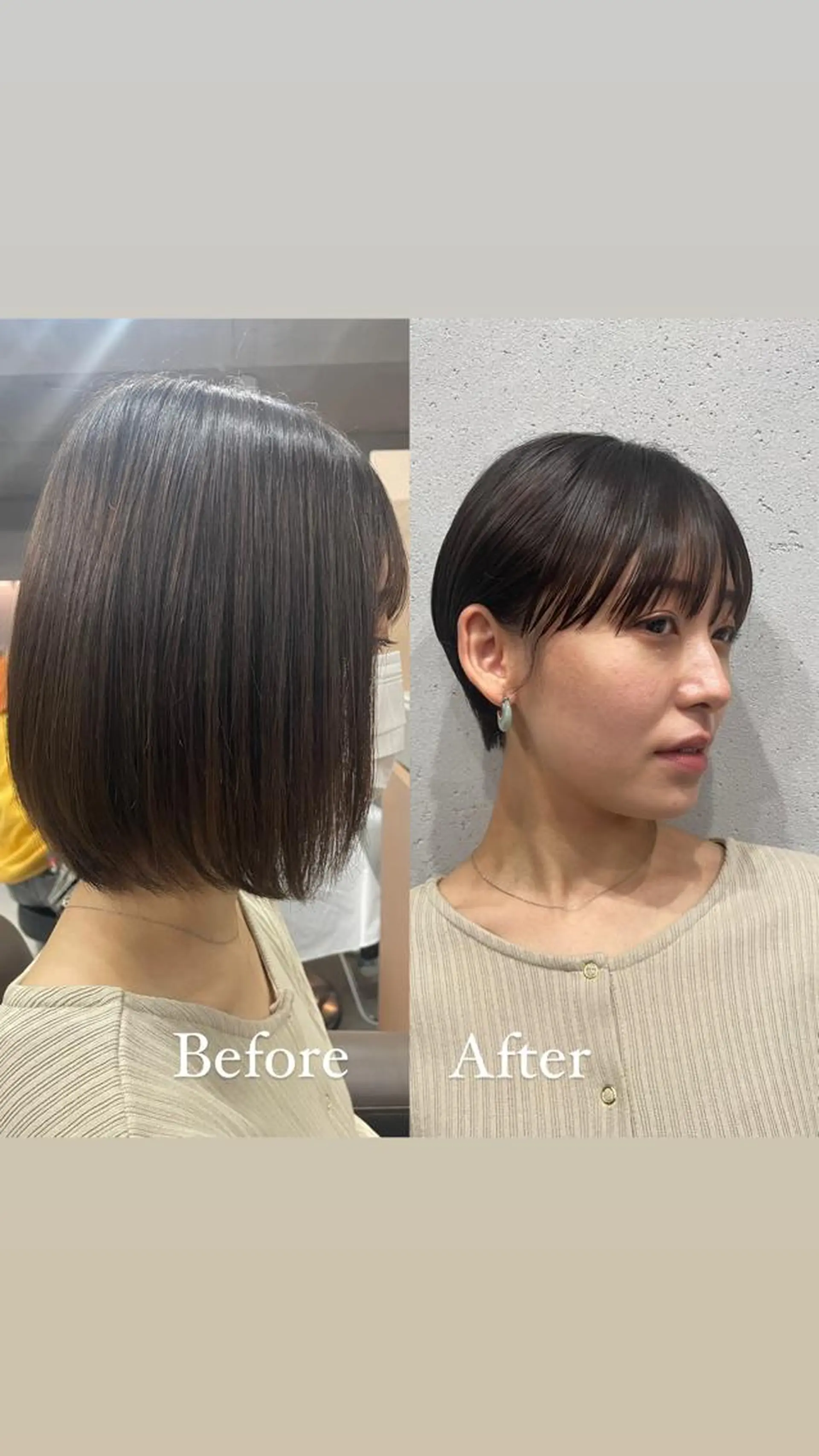 ショート ショートヘア 吉田一輝 外国人パーマのヘアスタイル