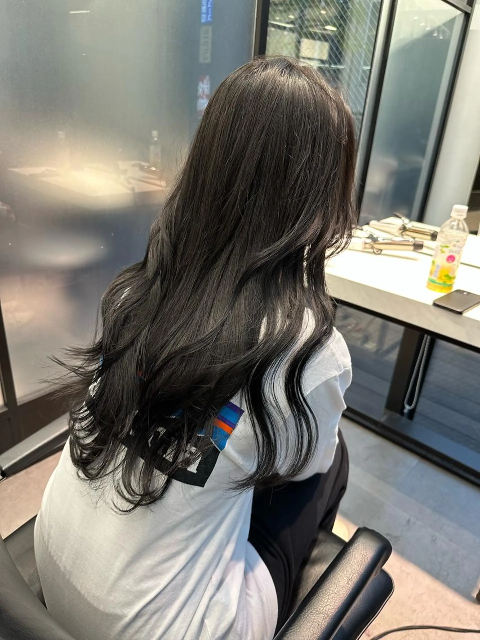 ミディアム カラー 韓国ヘア 店長NEGIのヘアスタイル