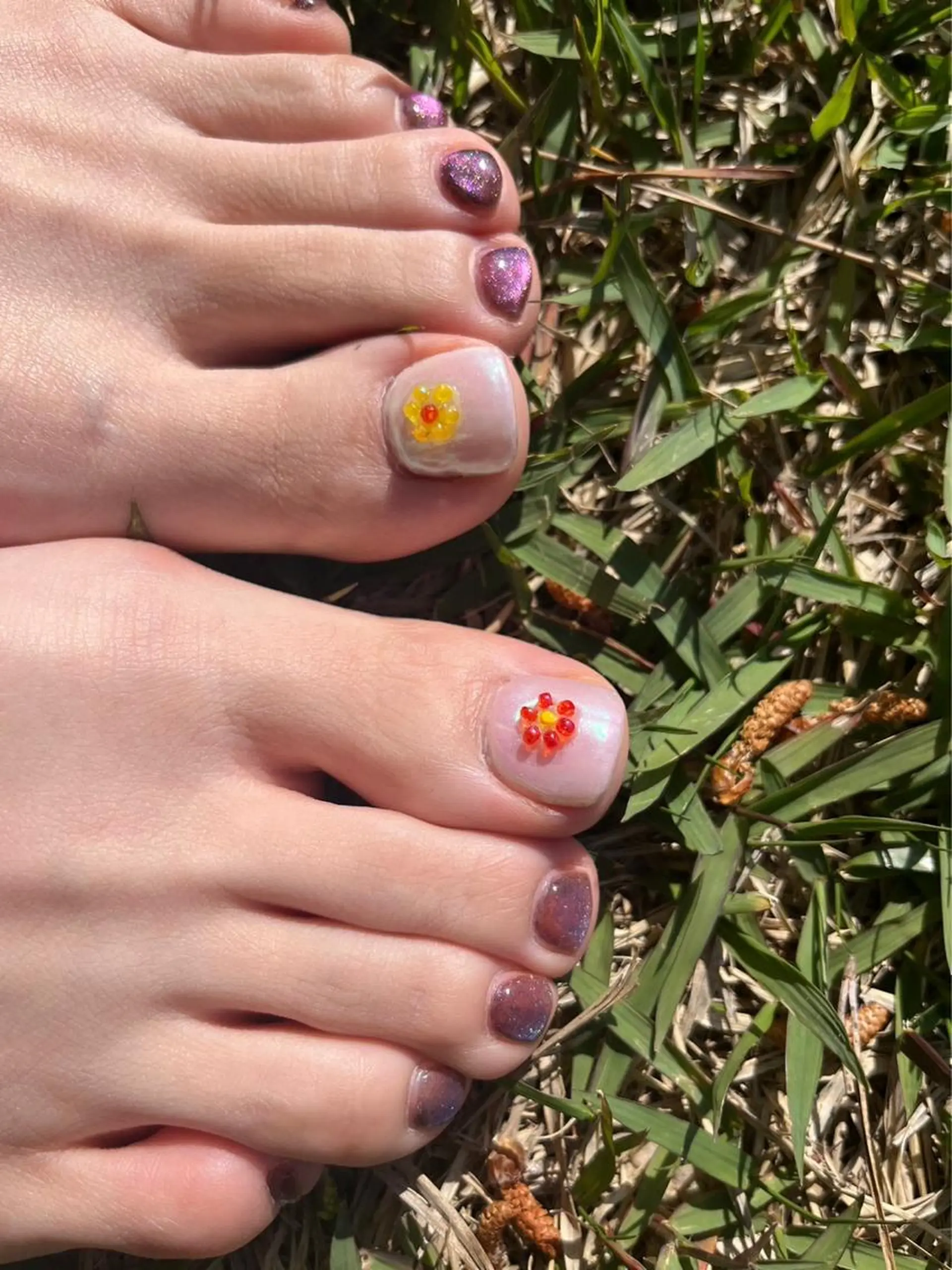 ネイル フットネイル 【Chéri.】 MIORIのネイルデザイン