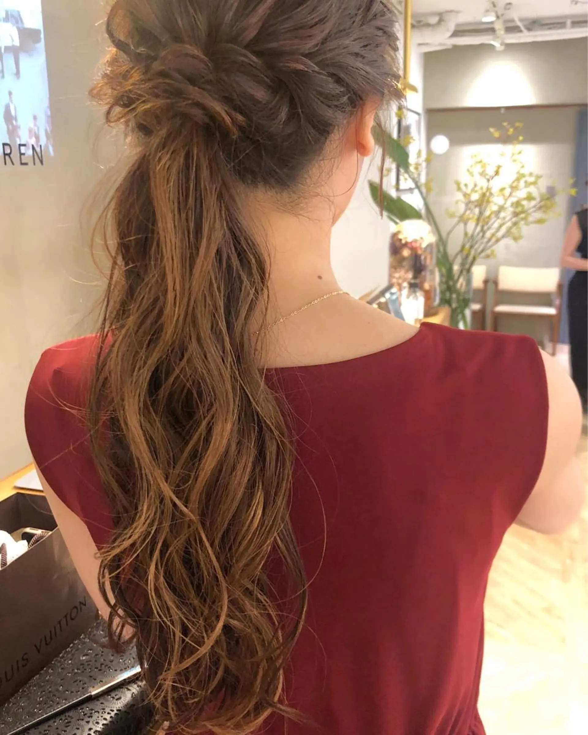 ロング 透明感/レイヤー🎀 春カラー/エリコ🌈のヘアスタイル