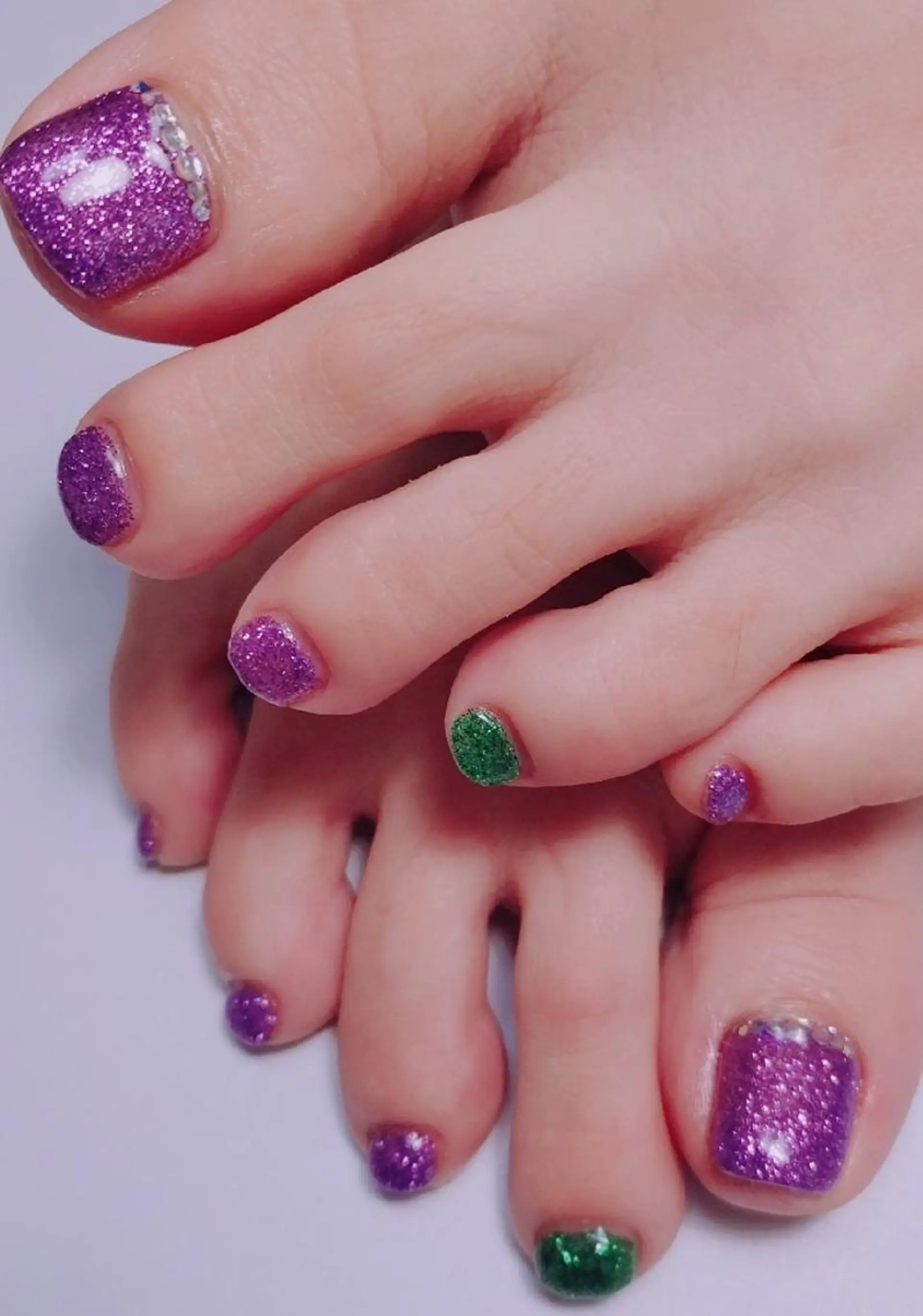 ネイル ストーンネイル フットネイル ulunail mikaのネイルデザイン