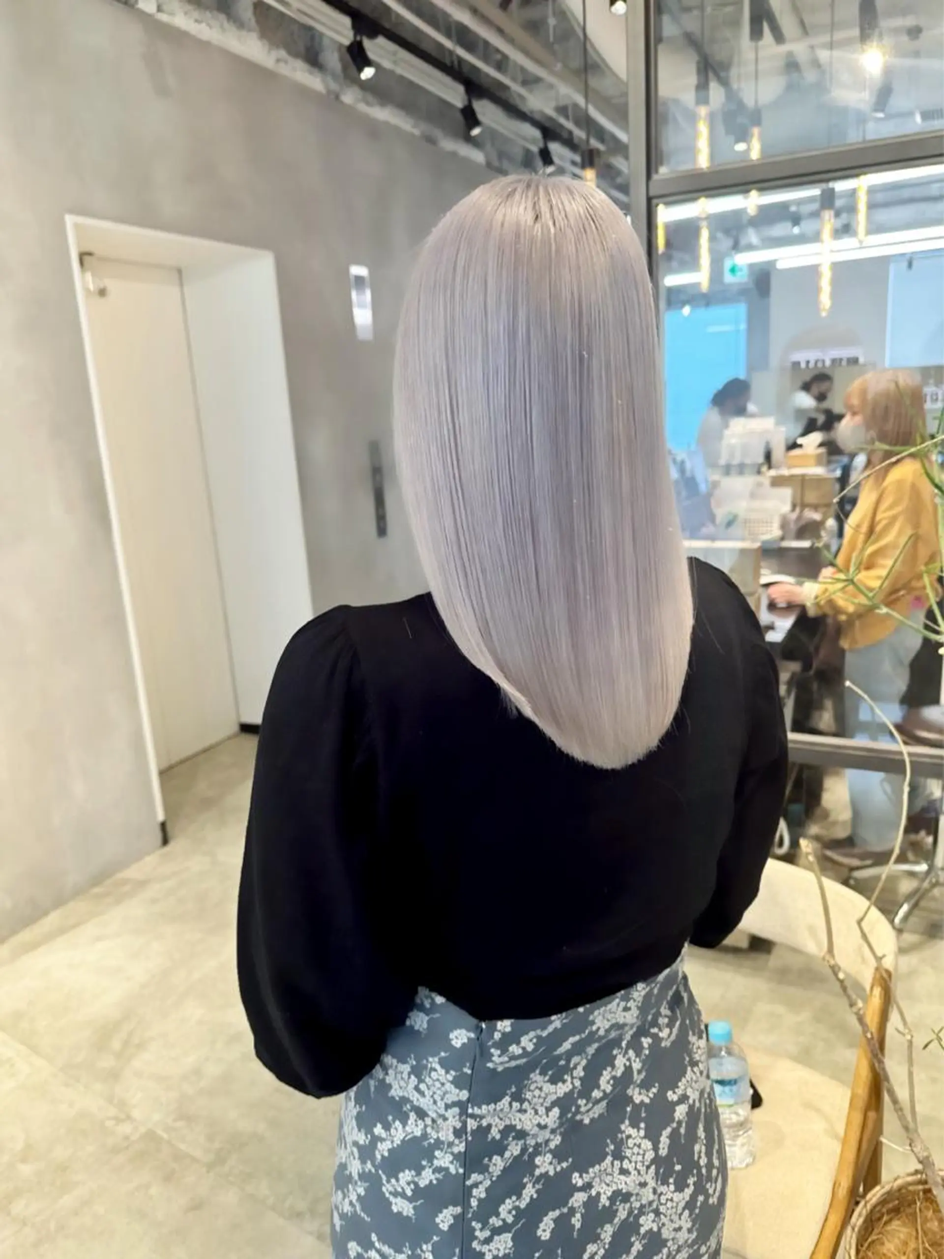 セミロング カラー カット ヘアカラー トリートメント 🦋レイヤーカット ミドリカワ🦋のヘアスタイル