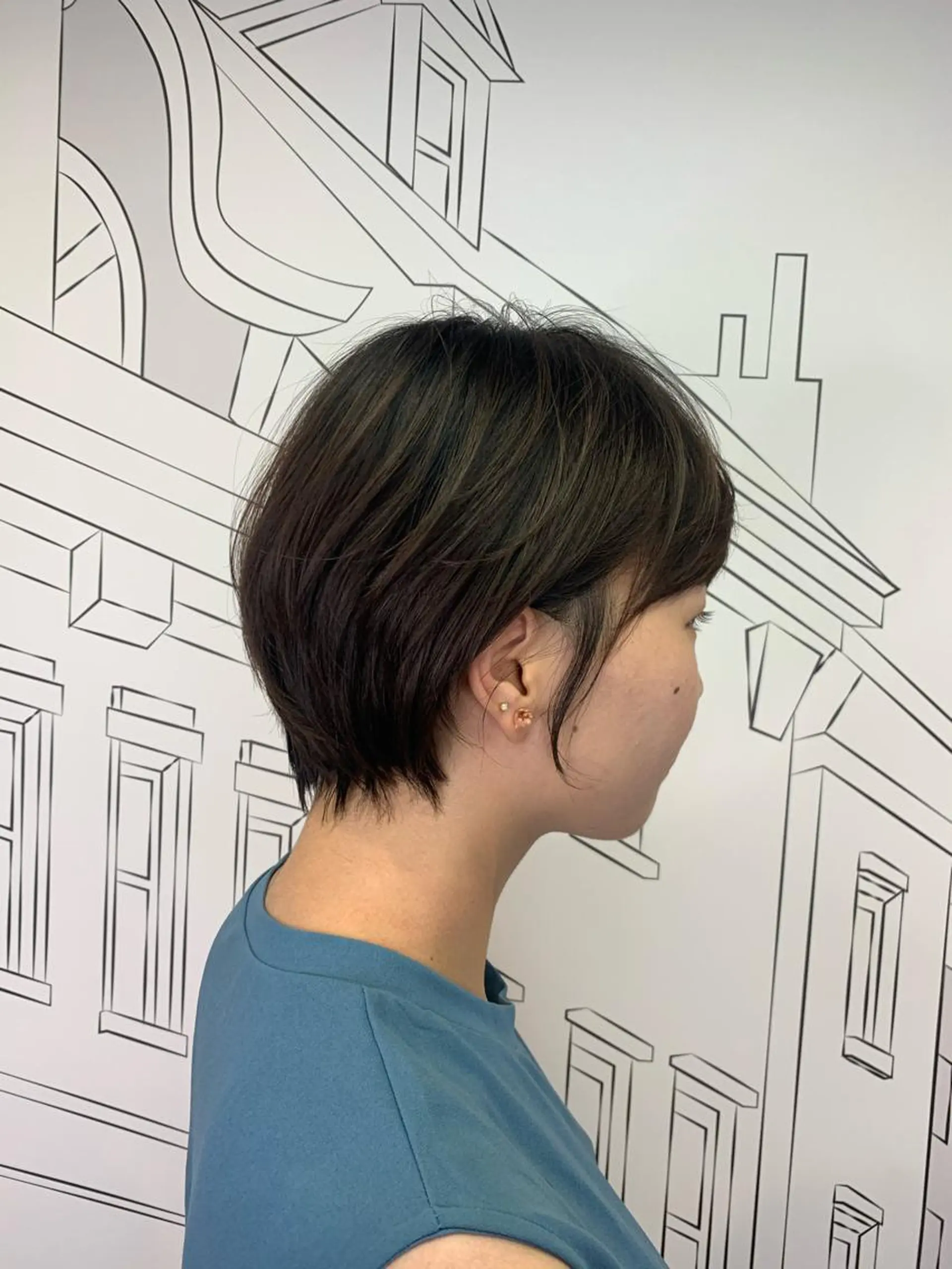 ショート 坪井 彰吾のヘアスタイル