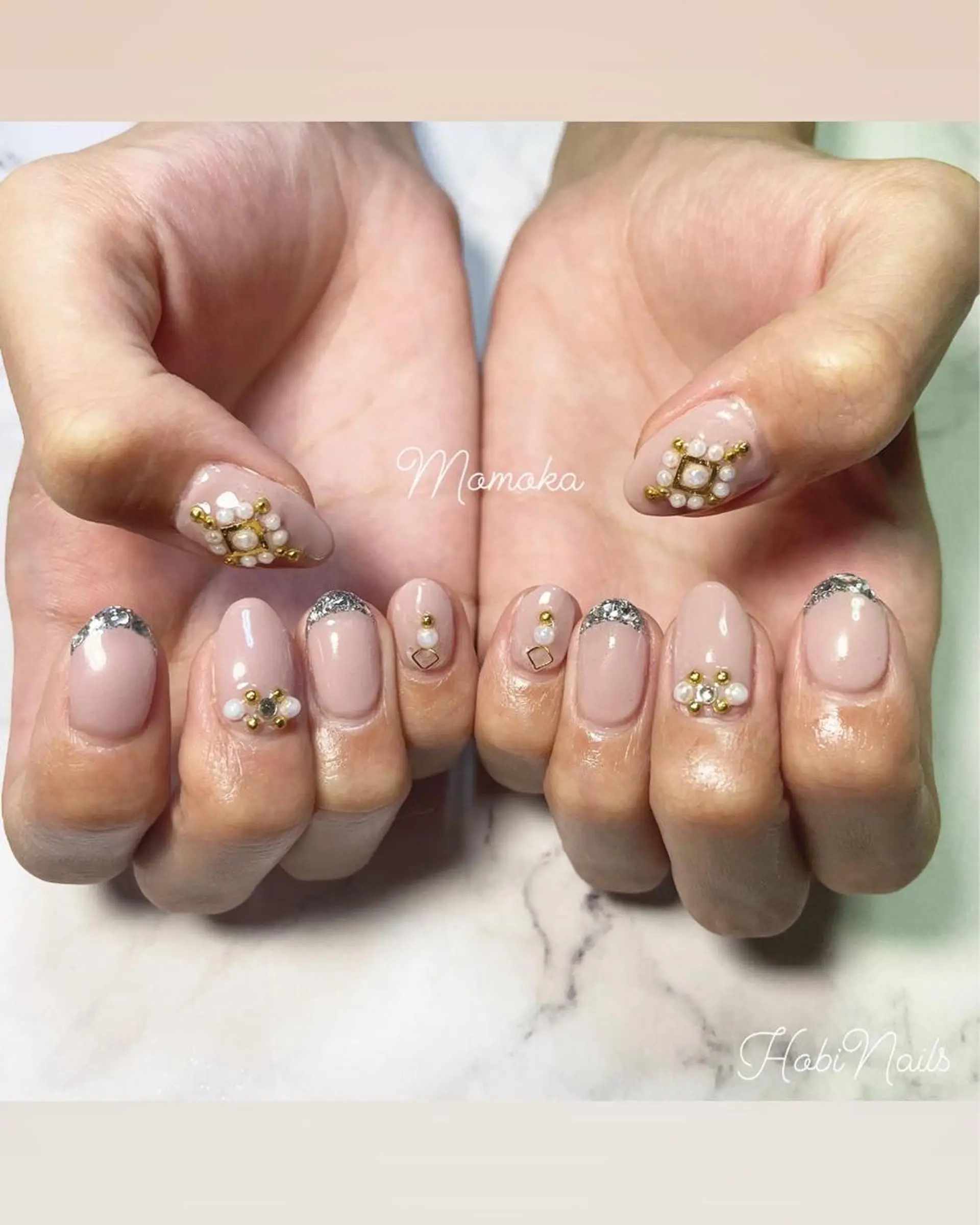 ネイル アートネイル ジェルネイル momoka_nails所属・Momo nailsalonのネイルデザイン