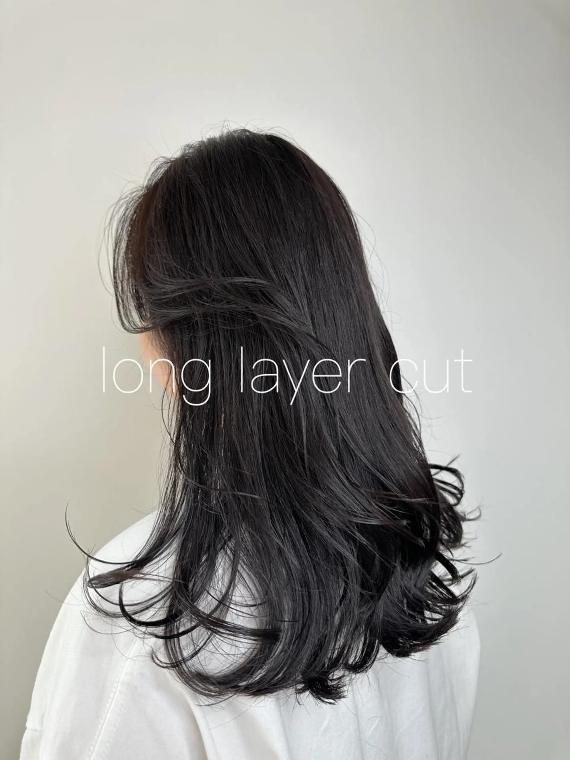 セミロング カラー 韓国風ヘア 堀江/レイヤーカット 𝒀𝑼𝑻𝑶のヘアスタイル