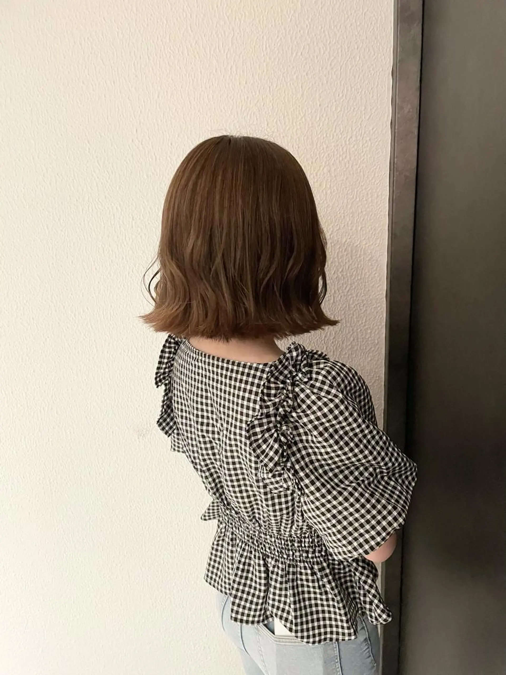 ショート カラー ヤマナカ エリカのヘアスタイル