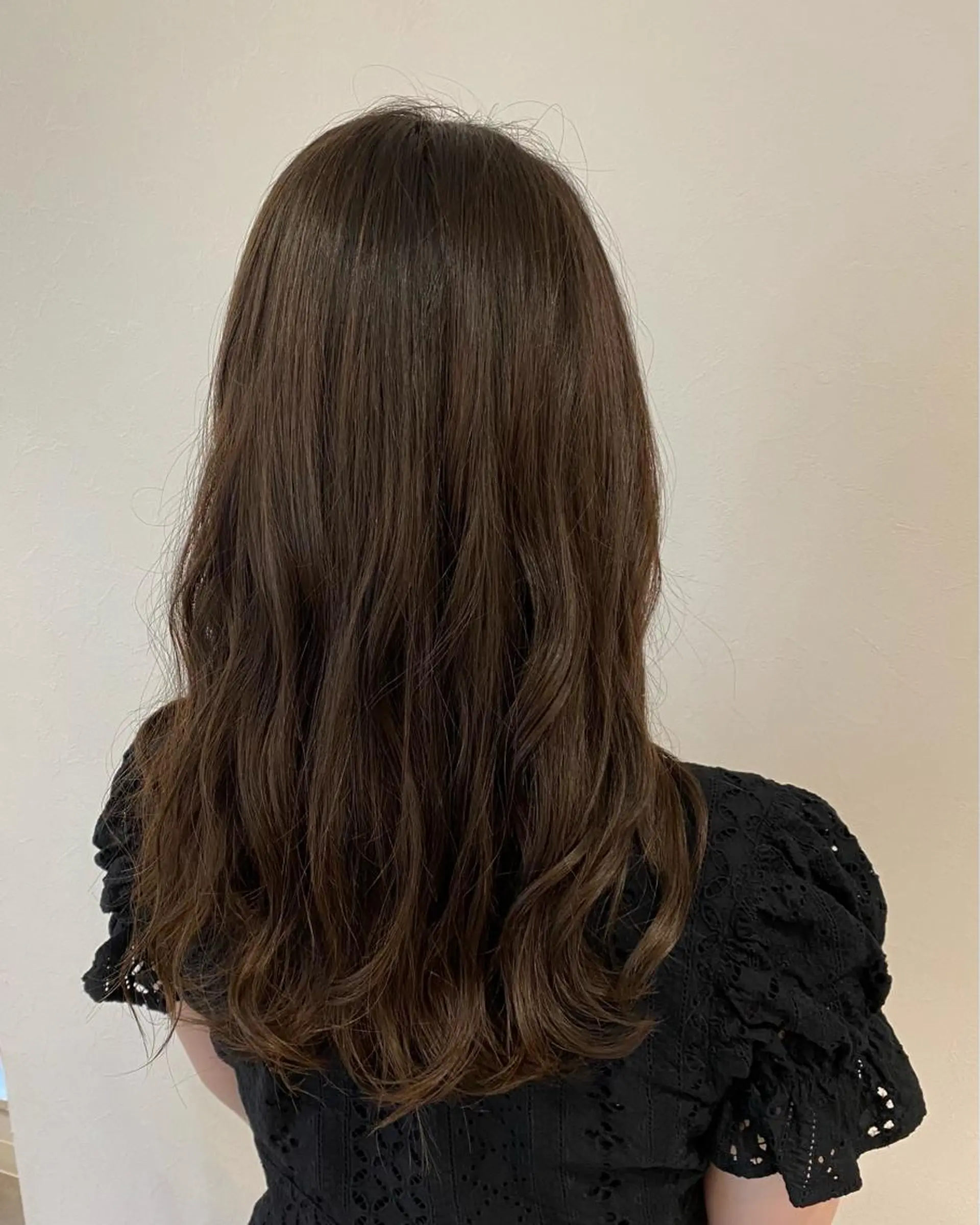 セミロング 髪質改善/shuki 韓国/代表取締役のヘアスタイル