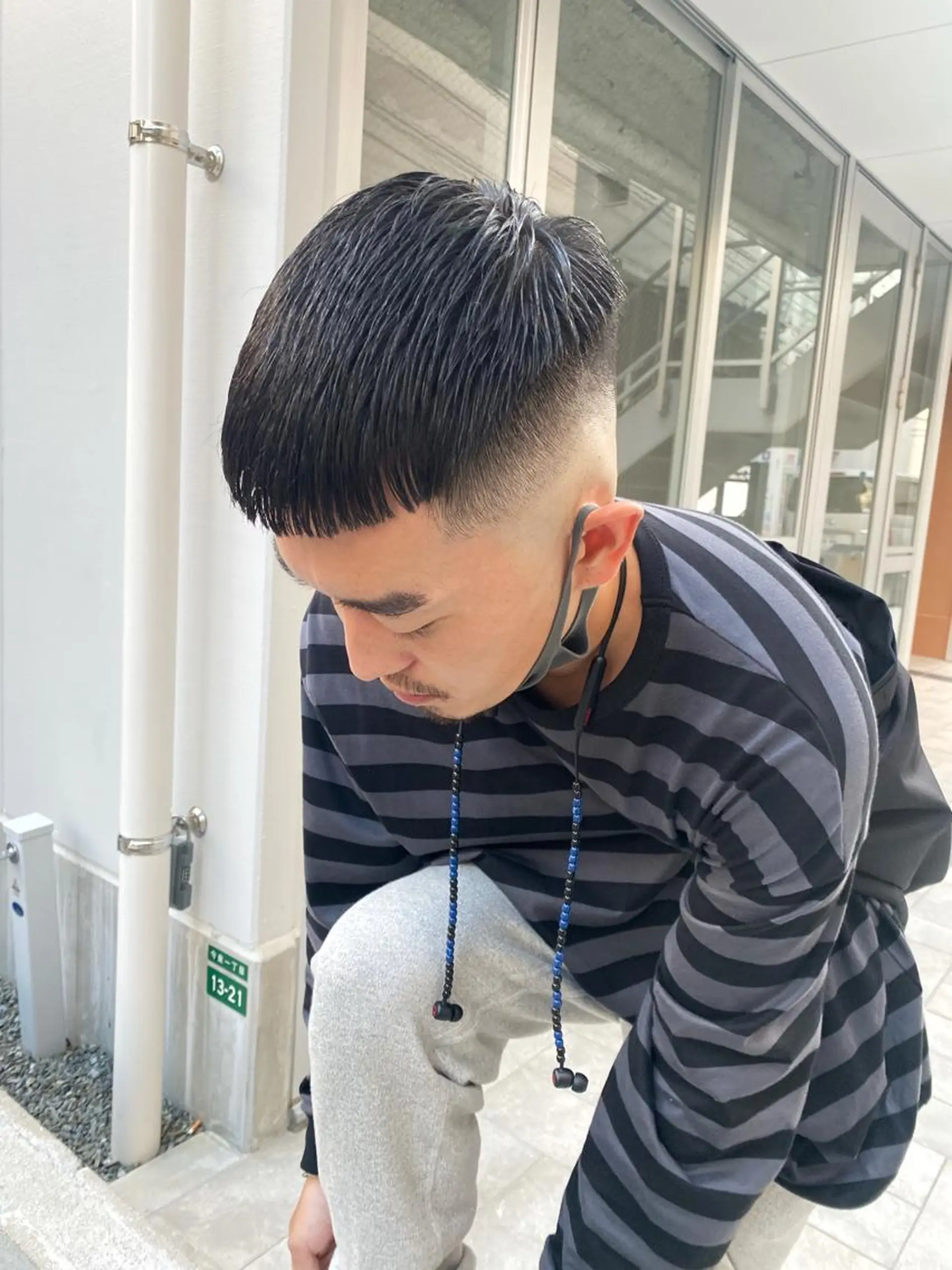 メンズ カット 八谷 将平のヘアスタイル