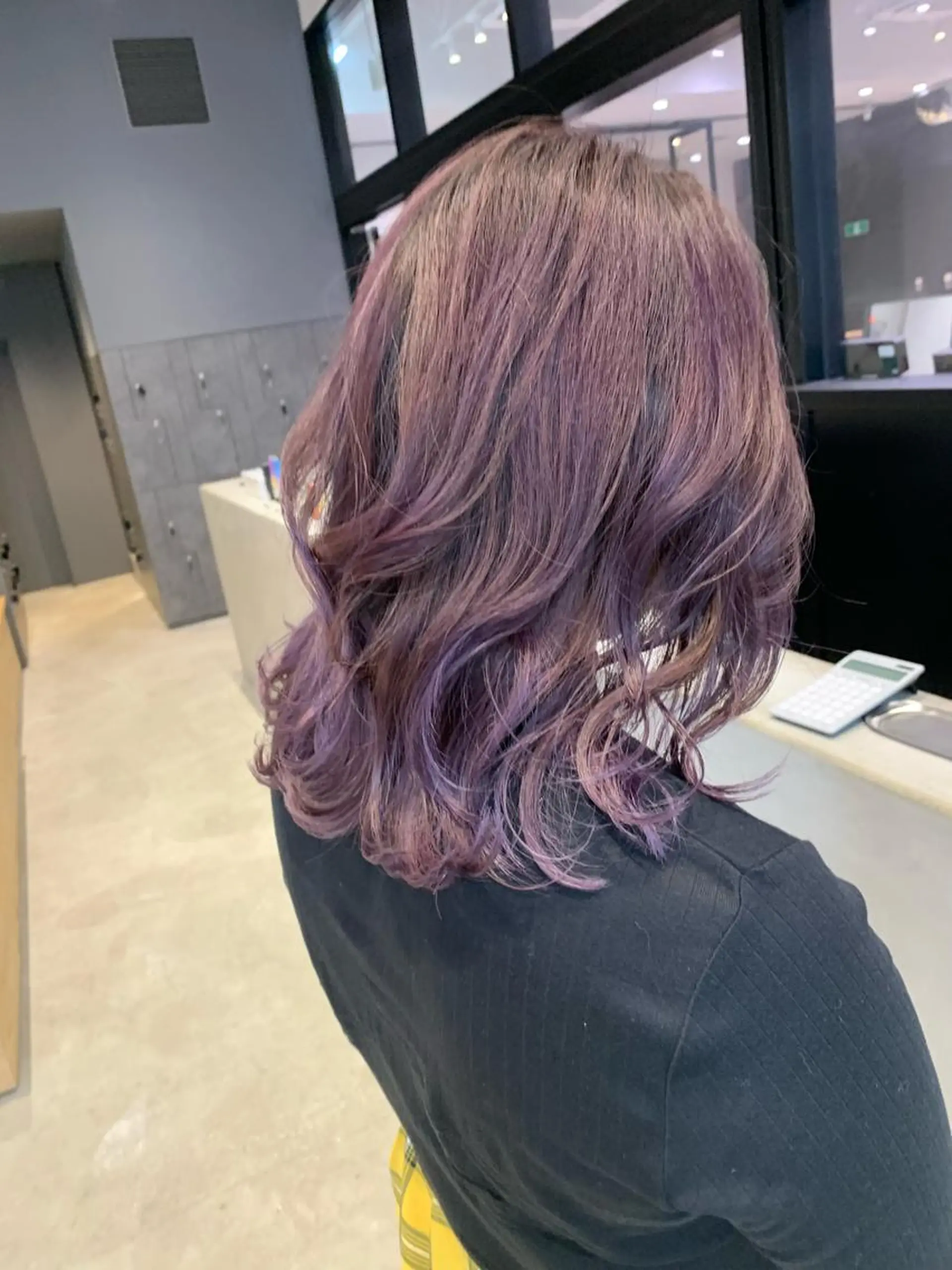 ミディアム yui .のヘアスタイル