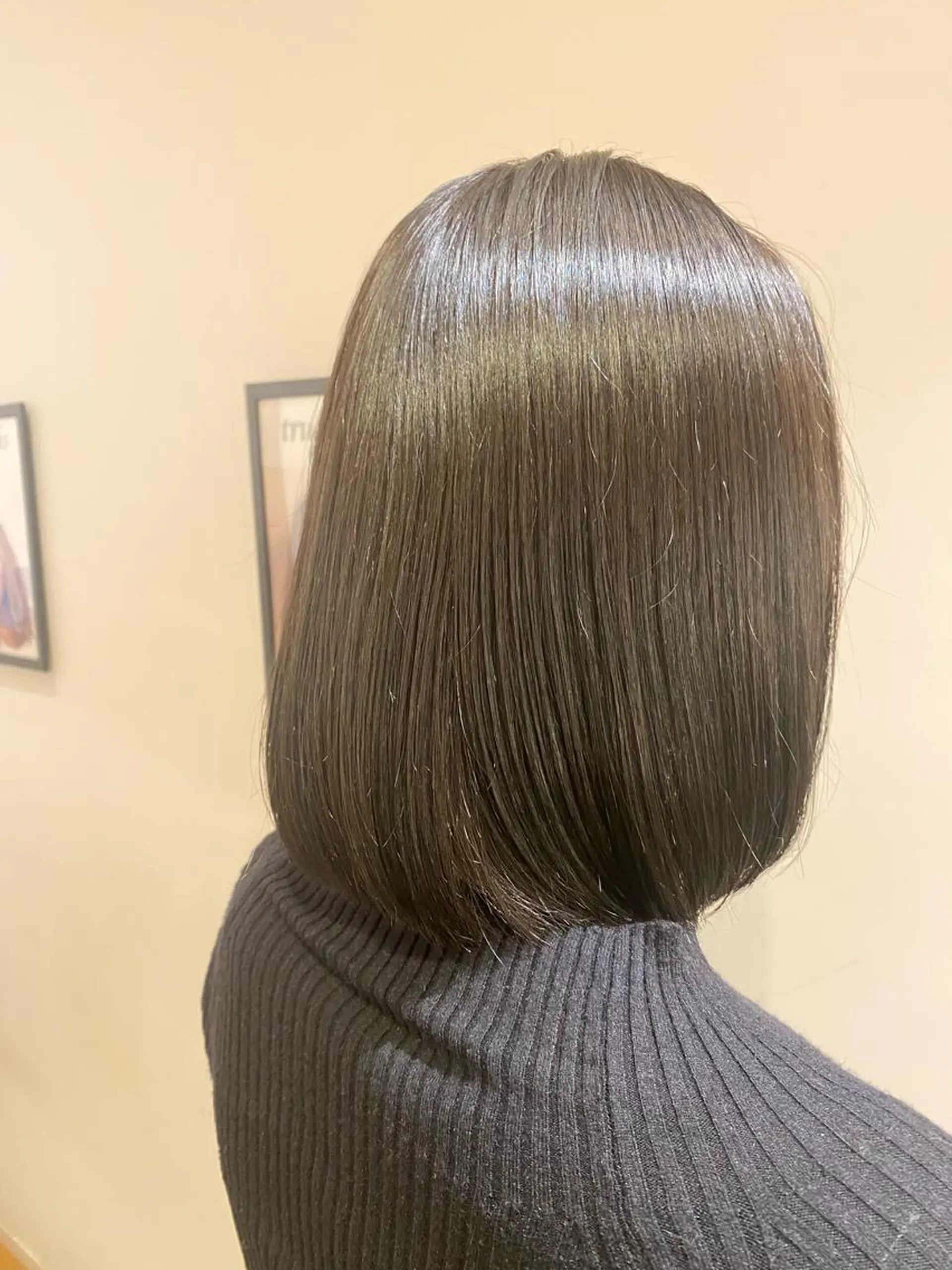 ミディアム カラー ヘアカラー トリートメント 髪質改善 大内翔太のヘアスタイル