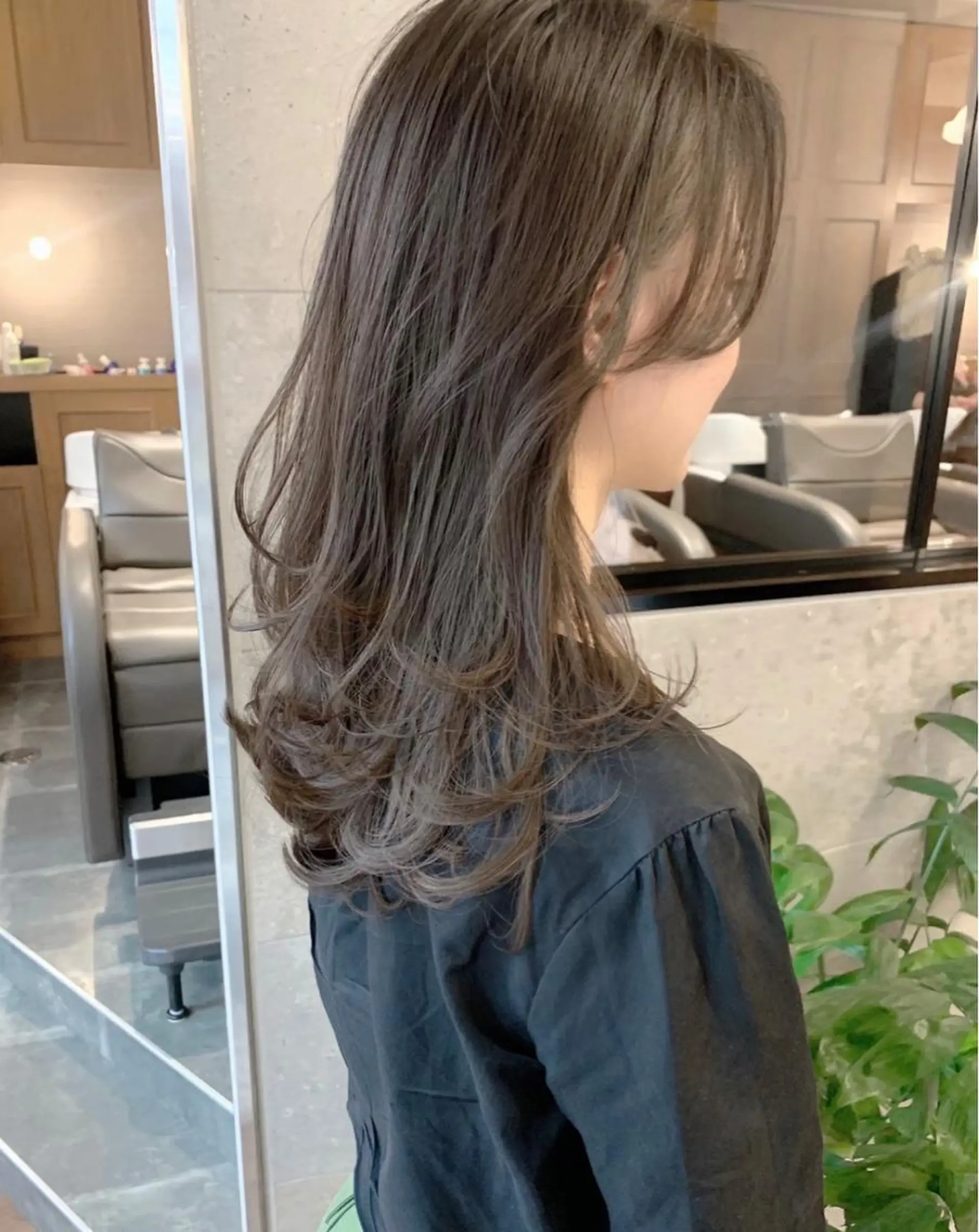 セミロング 開發 智也のヘアスタイル