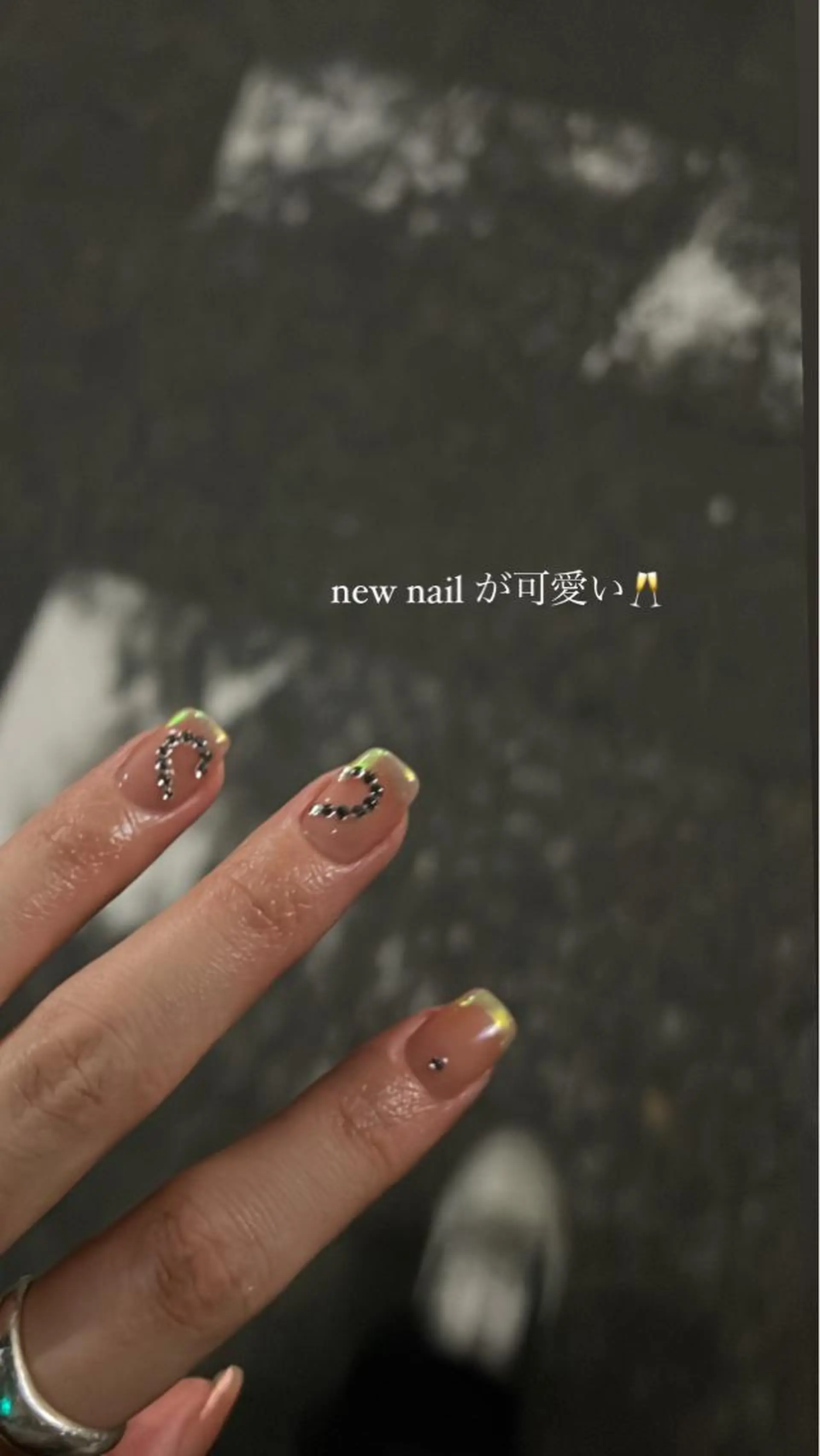 ネイル 【韓国ヘア・ネイル】 HINATA🍒のネイルデザイン