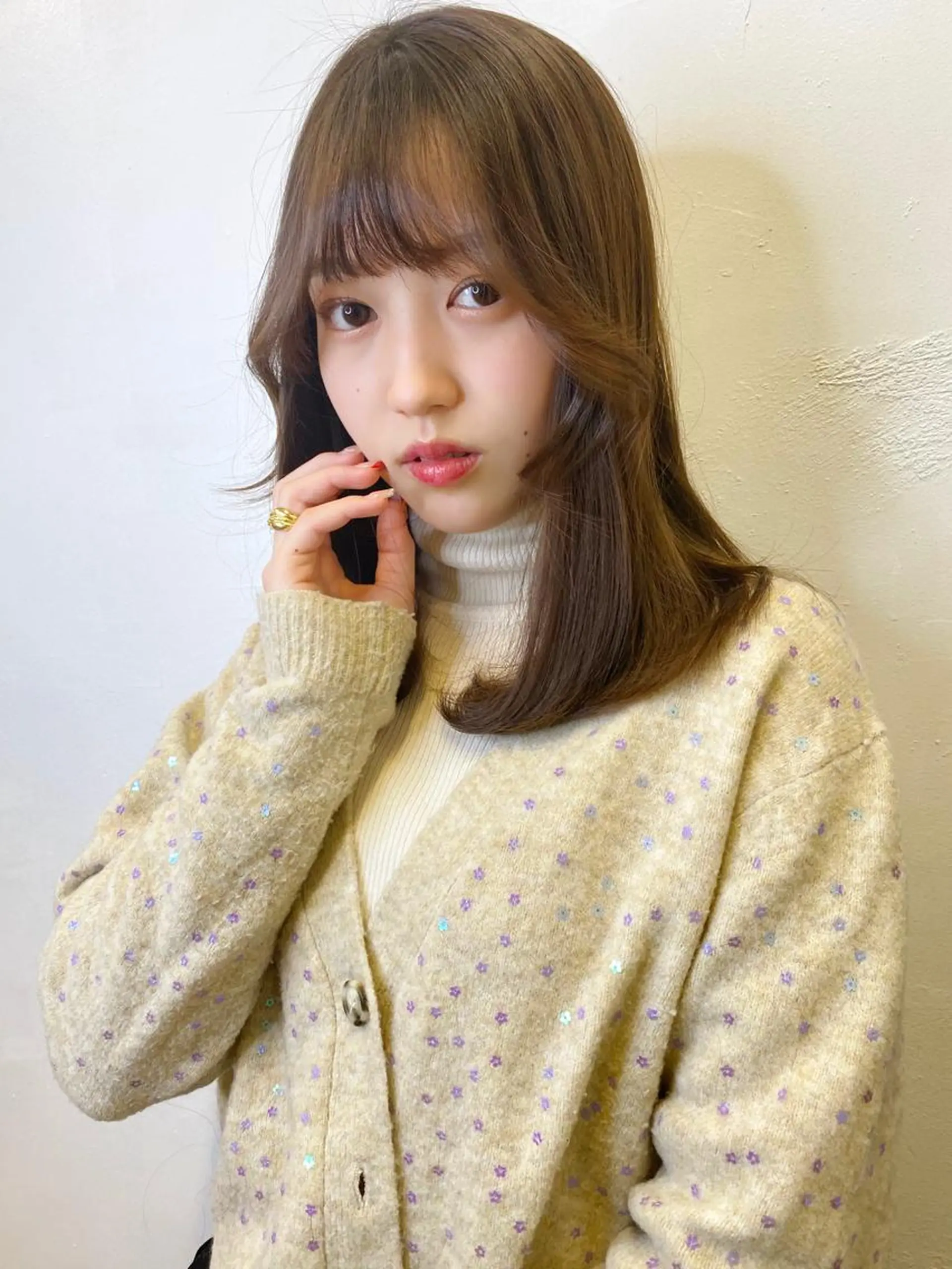 セミロング カラー 🥣 hashi 🛋️のヘアスタイル