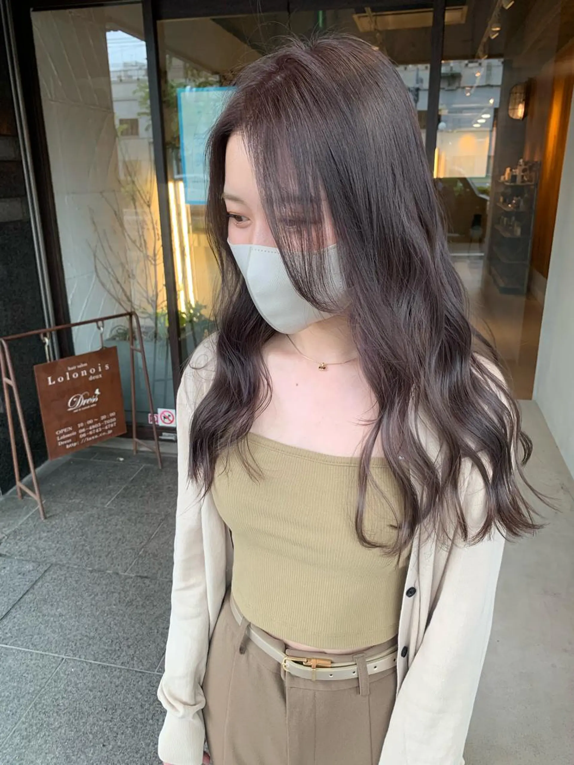 ロング カラー ブリーチ/アレンジ 天満/chihiroのヘアスタイル