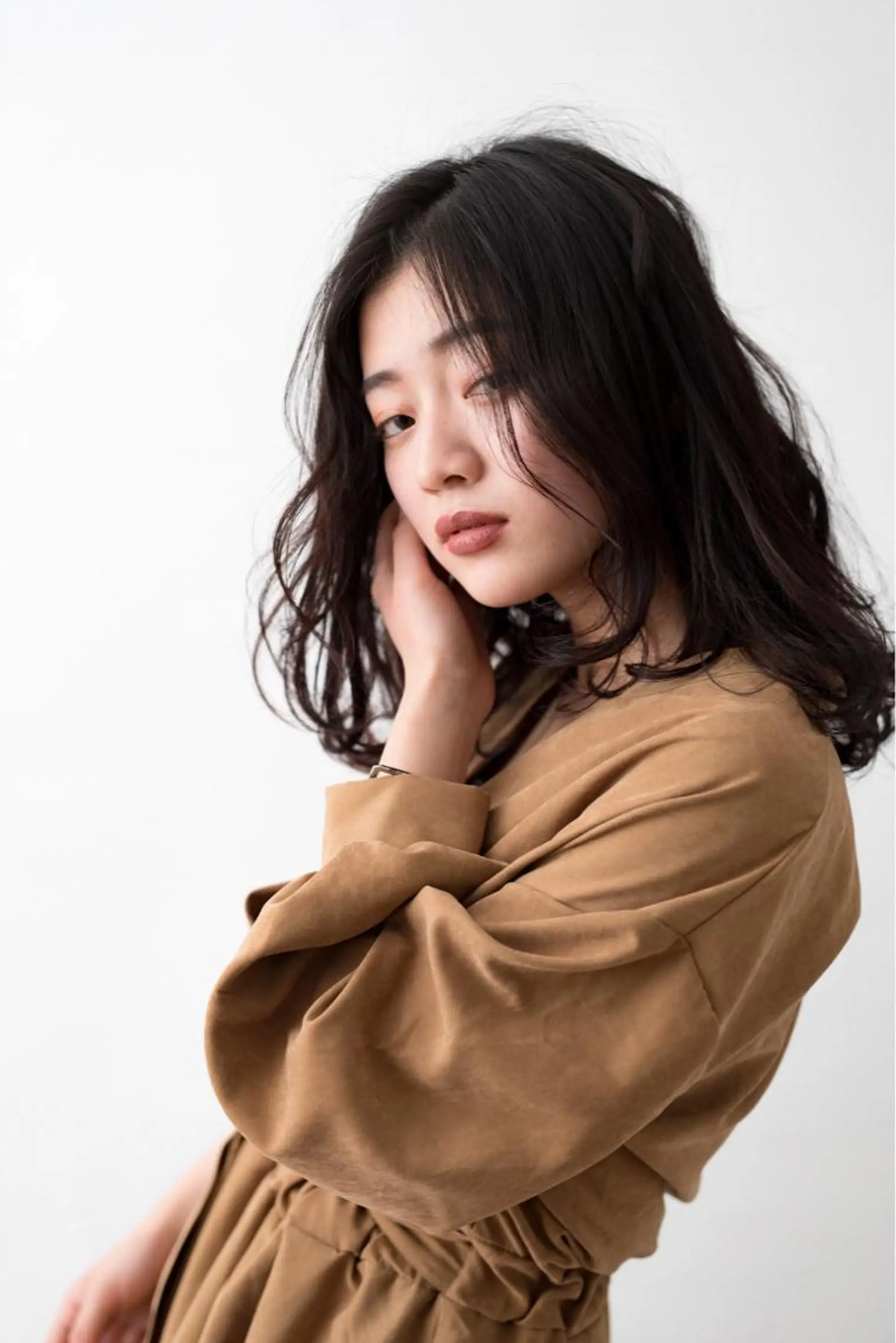 ミディアム 松木 信也のヘアスタイル