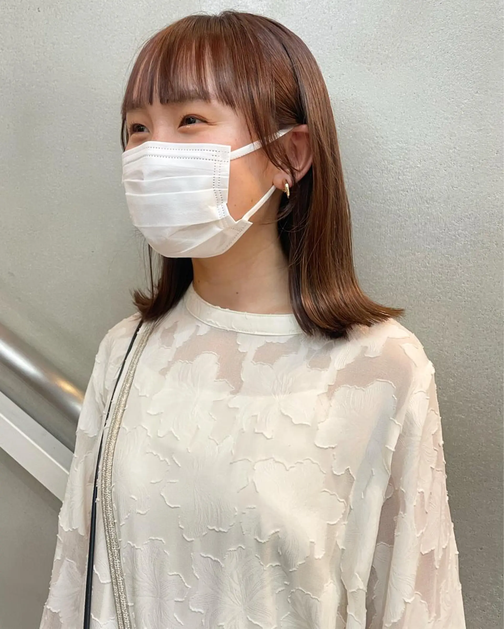 セミロング 佐藤 永夏のヘアスタイル