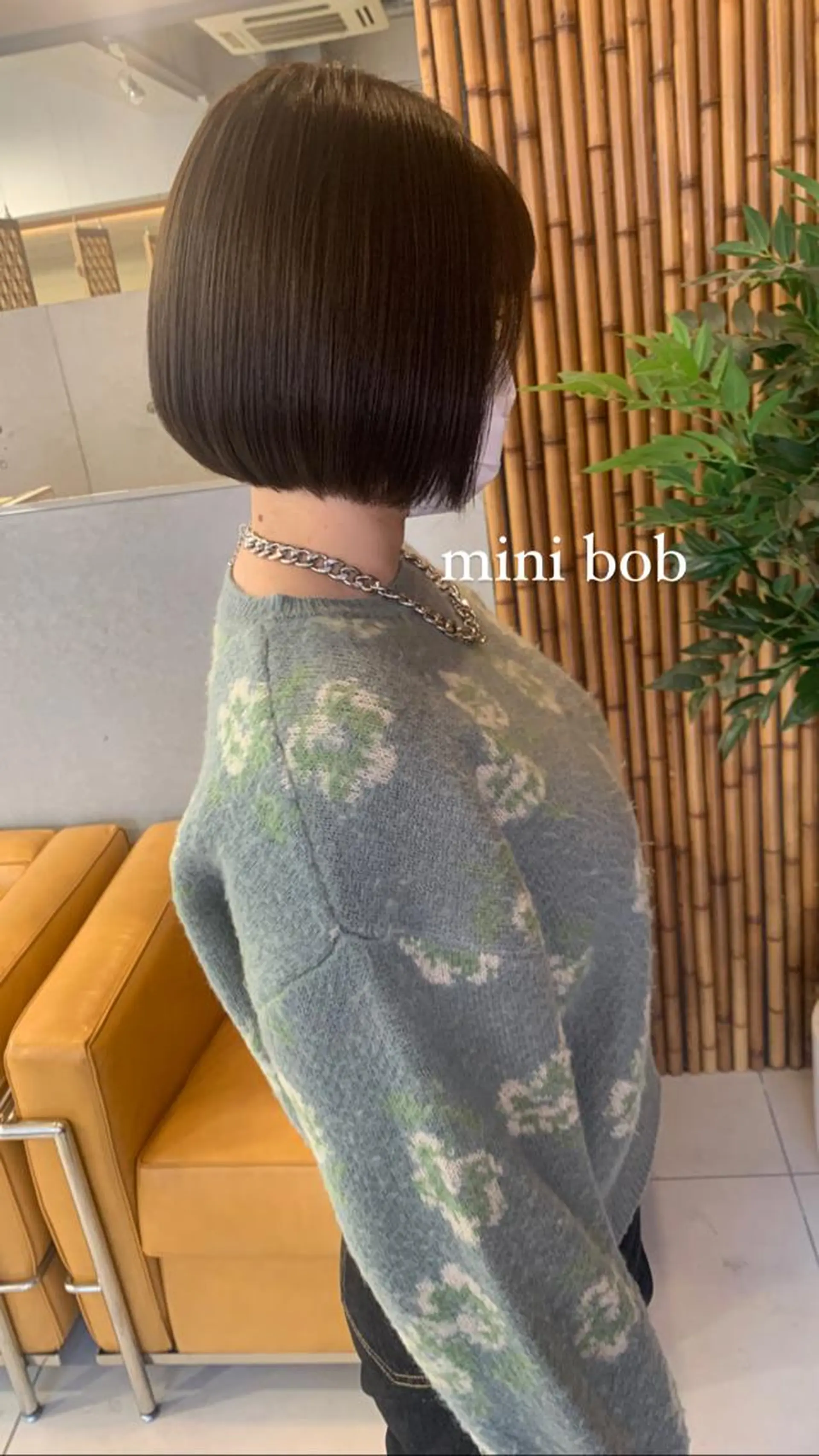 ショート カラー ブラウンカラー ボブ ヘアカラー トリートメント 山下恋佳/矢場町/ ブリーチ/ショートのヘアスタイル