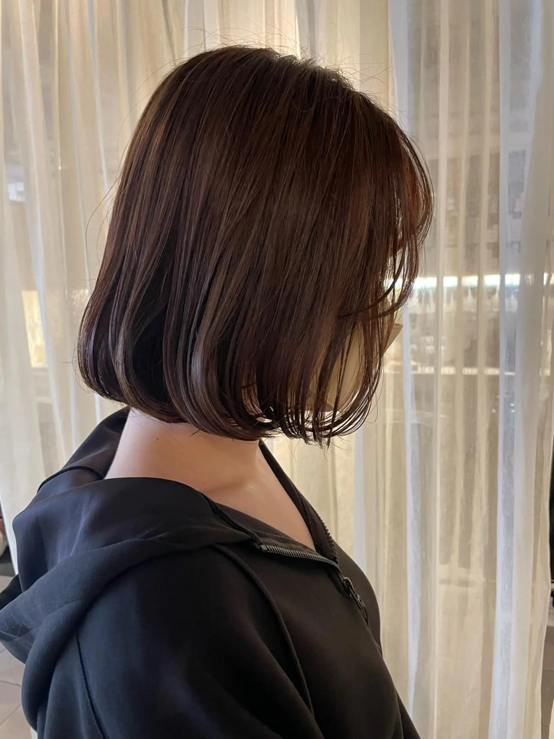 ショート ボブ 髪質改善 Sherry/R 三川町　木村祐里奈のヘアスタイル