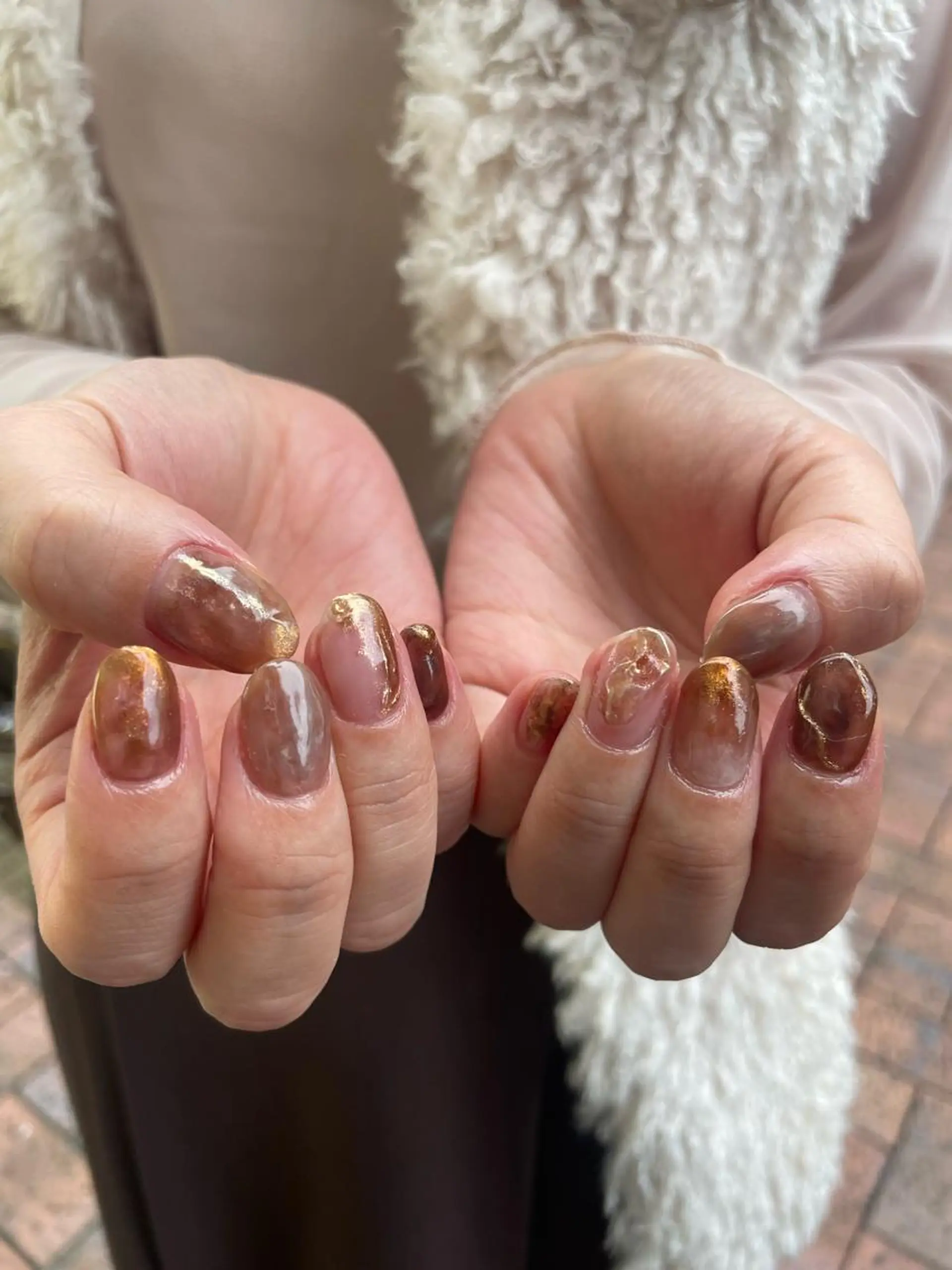 ネイル 【淡色color/ nail】maikoのネイルデザイン