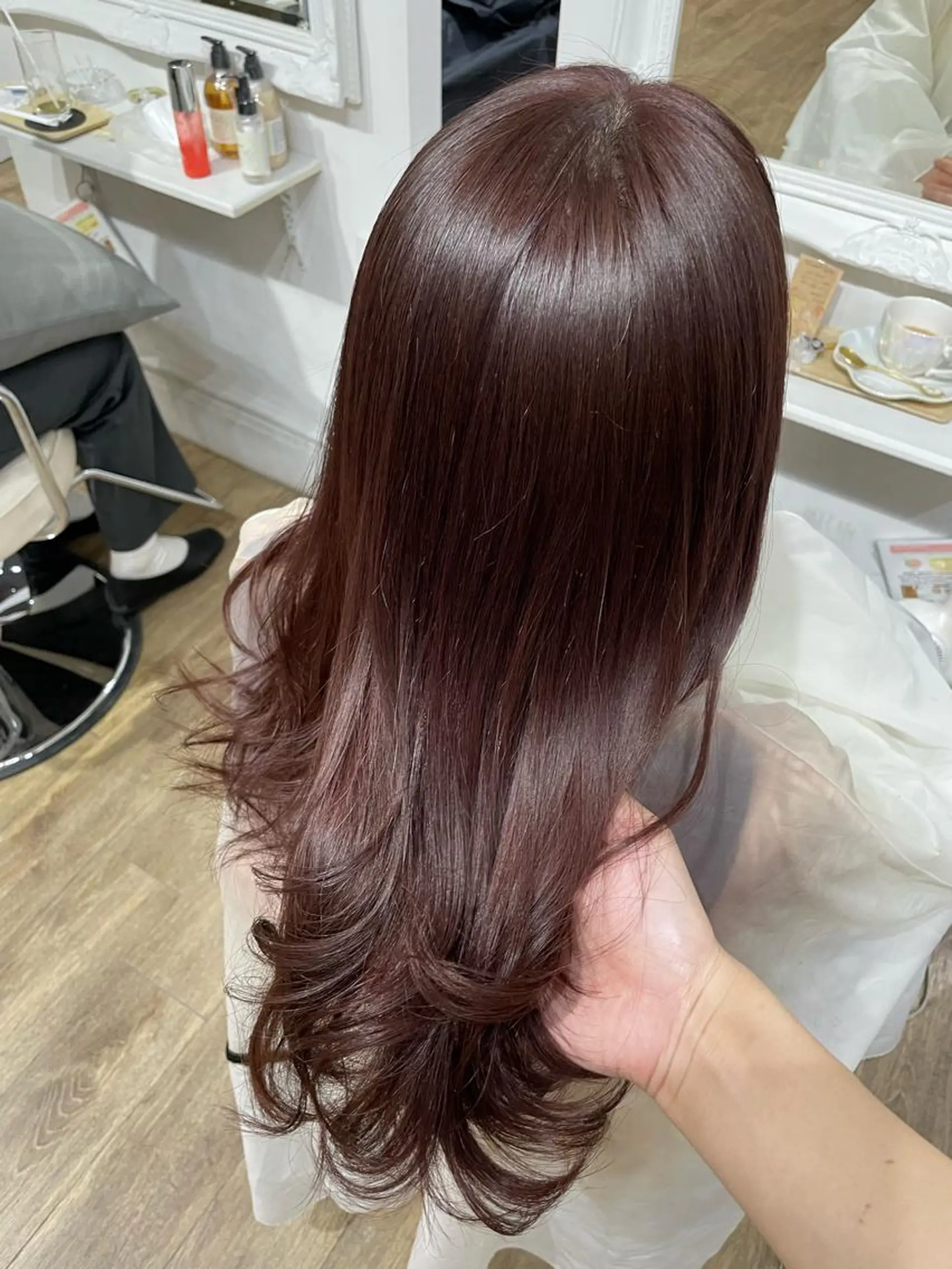 カラー ヘアアレンジ ブリーチ ブリーチなしカラー ヘアカラー トリートメント 酸性縮毛矯正 梅田茶屋町 Juriのヘアスタイル