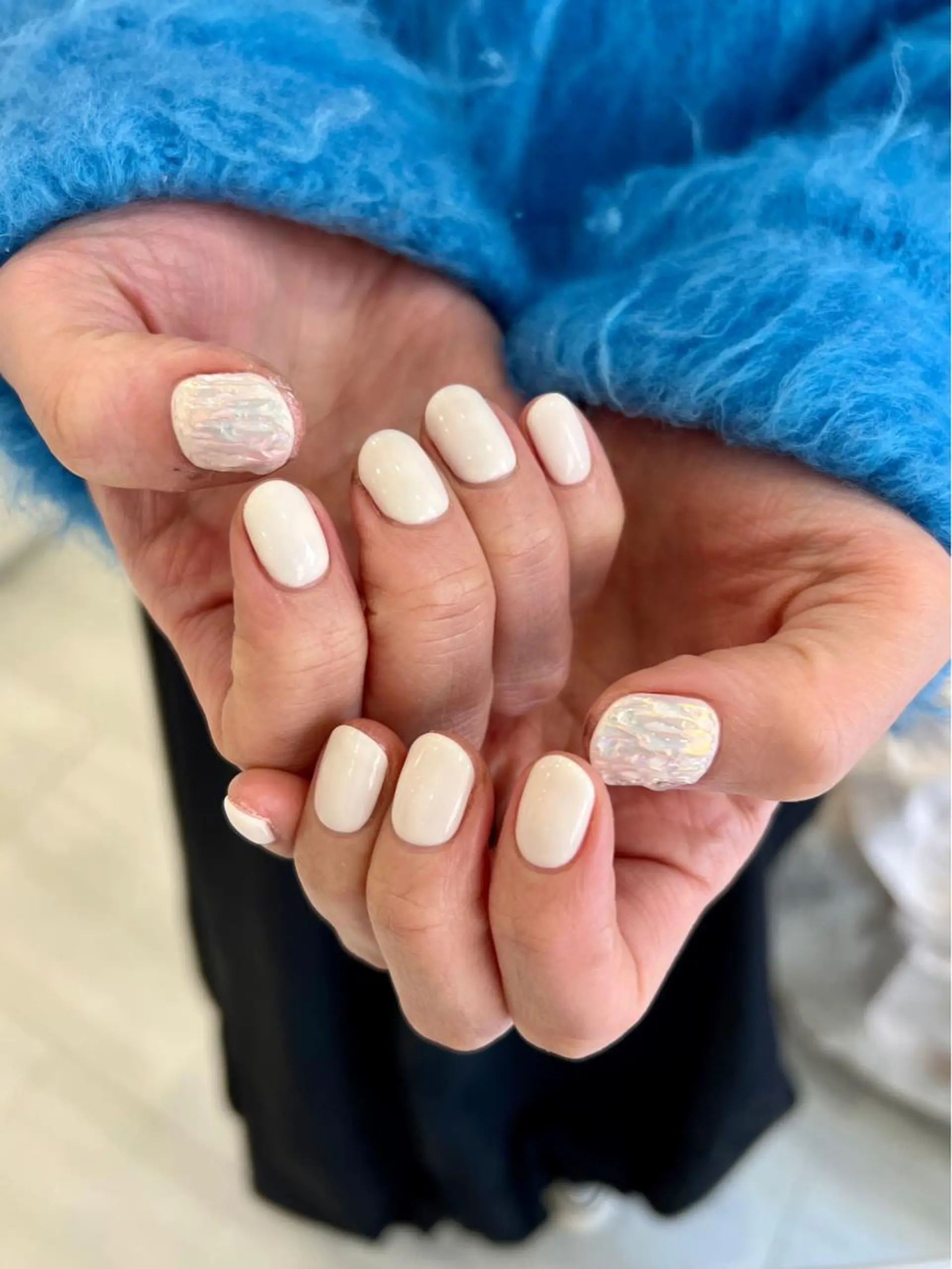 ネイル アートネイル 韓国ネイル ミラーネイル 持ち込み ニュアンスネイル REHTOF ｜朝7時Open☀️のネイルデザイン