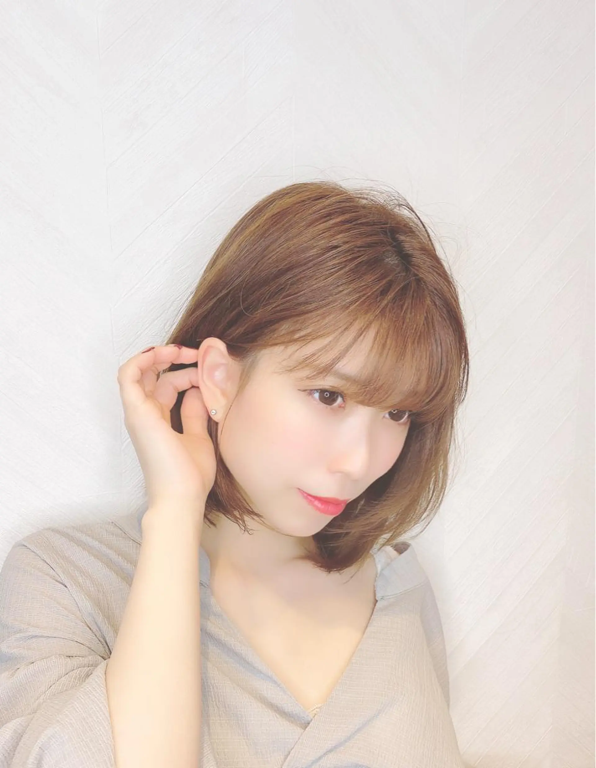ショート カット ヘアカラー トリートメント 🌟モテ髪ショート 🌟店長 津賀涼のヘアスタイル