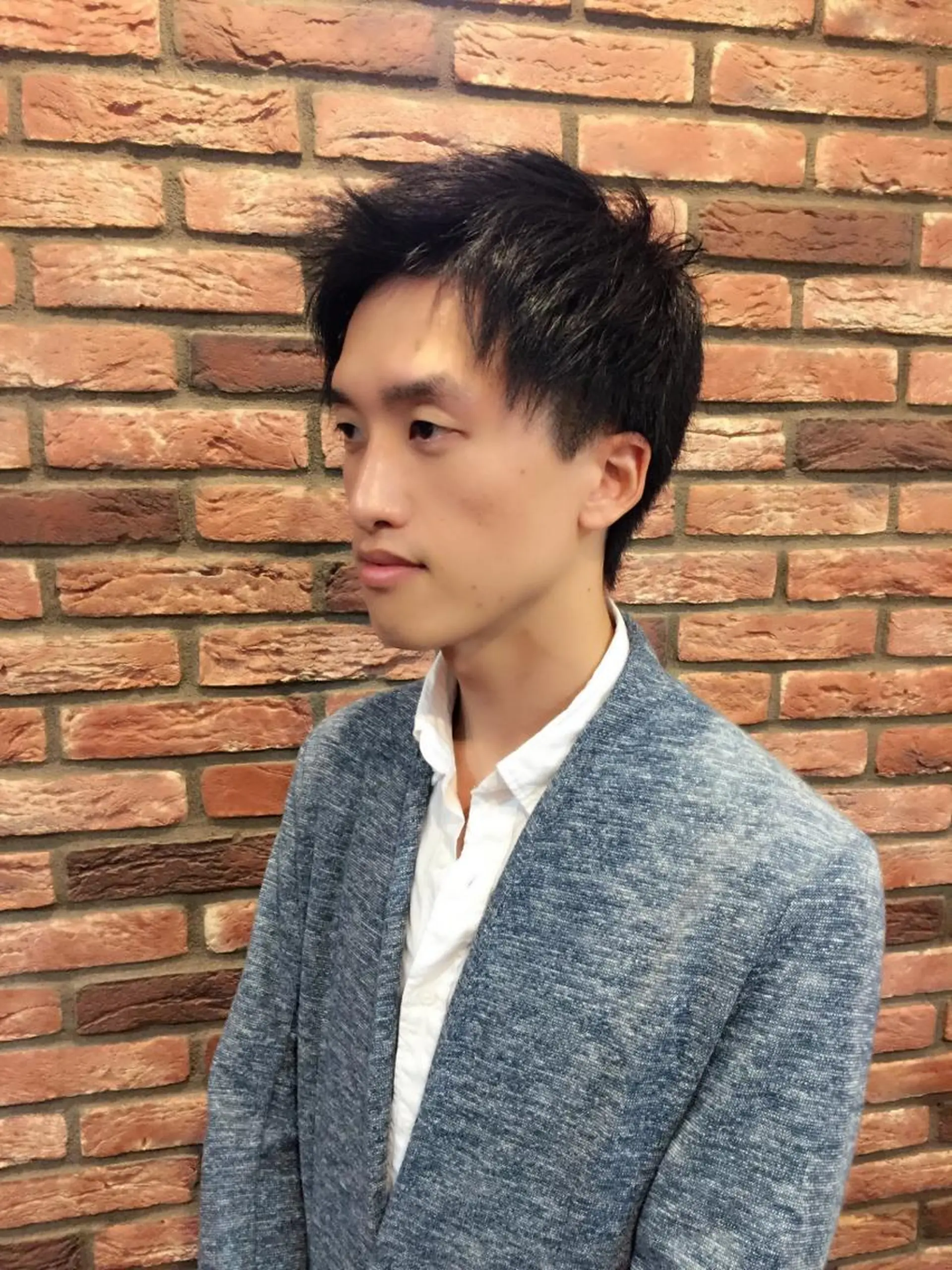 ショート メンズ カット ヘアセット 六本木メンズヘア 大橋勇貴のヘアスタイル