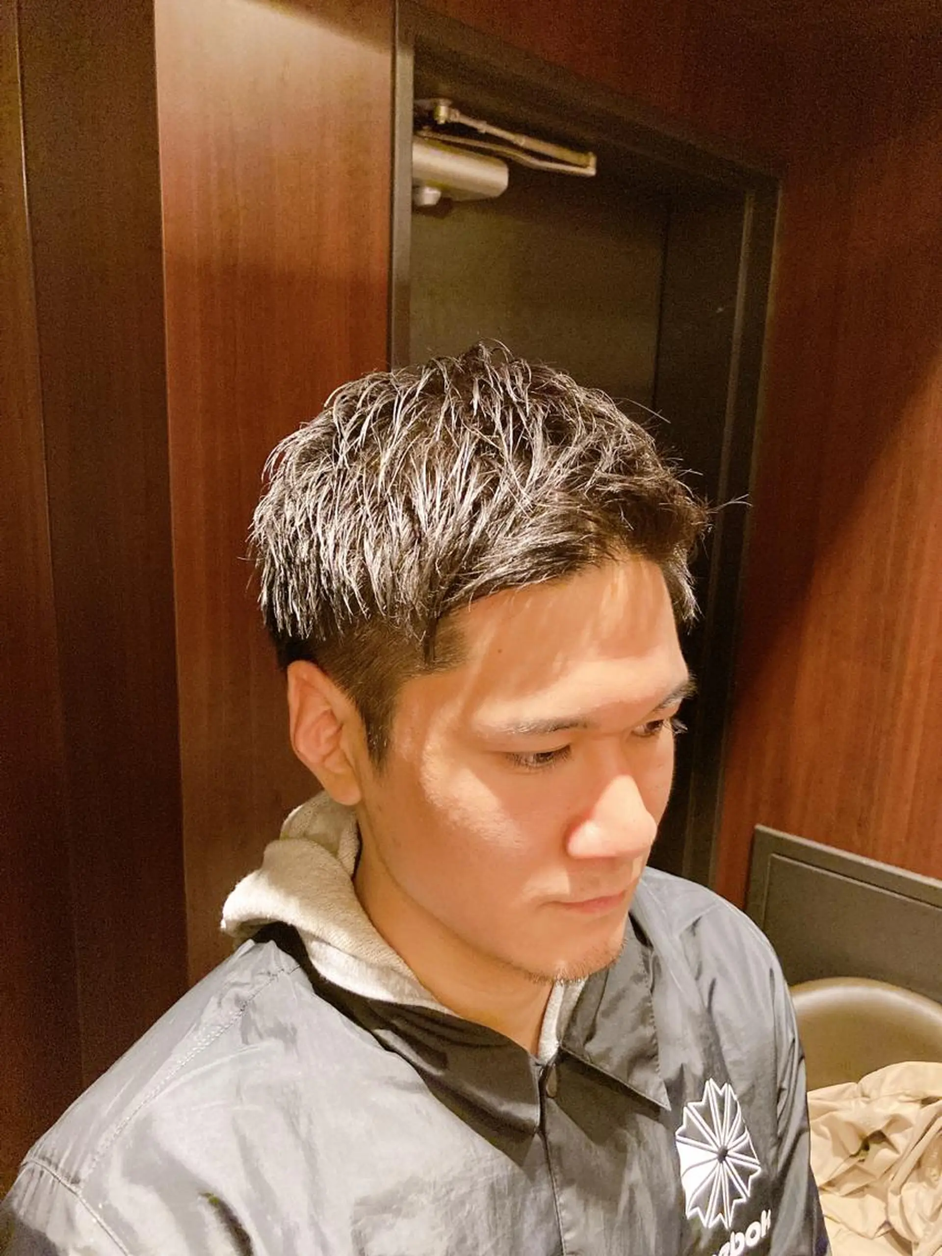 ミディアム ガンバレ原田 航海のヘアスタイル