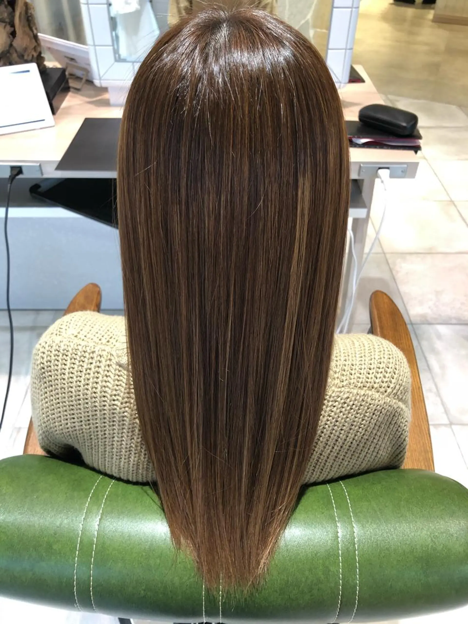 ロング 髪質改善 トリートメント 川口髪質改善ウルトワ 🌈毛島健樹🌈のヘアスタイル