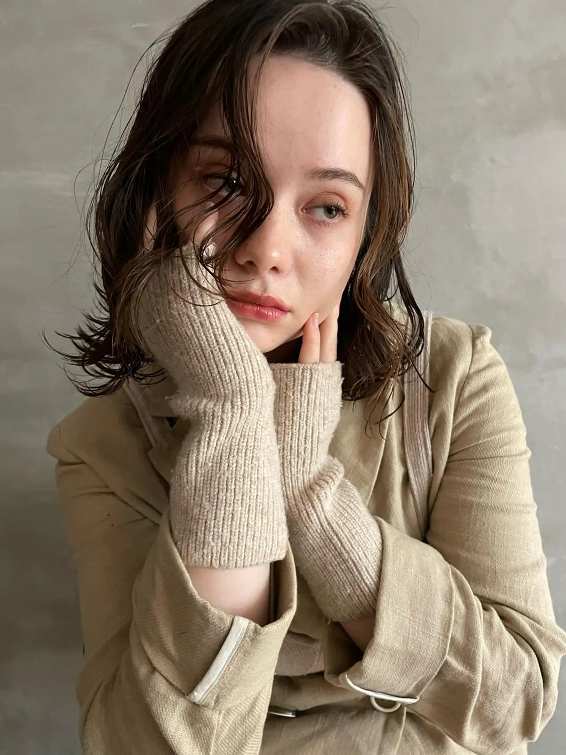 ミディアム カラー 大人girly🛋️ 🤍yukakoのヘアスタイル