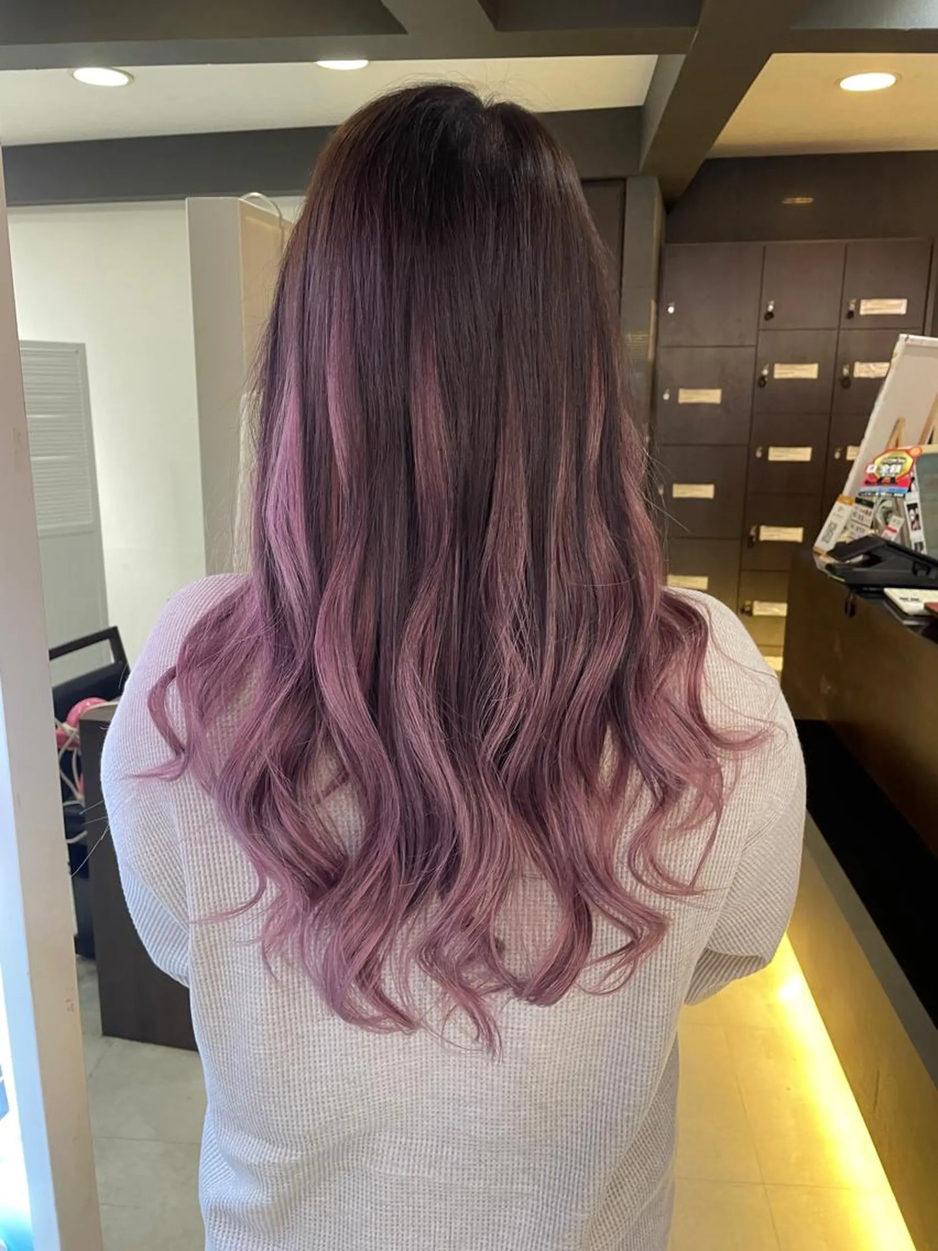 ロング Caracore なんば店所属・Caracore なんば店のヘアスタイル