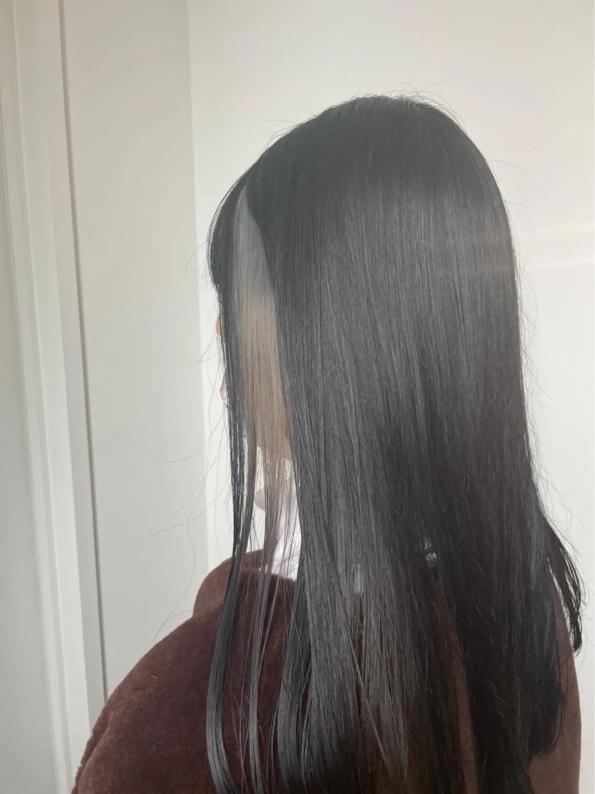 ロング カラー グレージュ カット ヘアカラー 小木曽智美 /ボブ/ショートのヘアスタイル