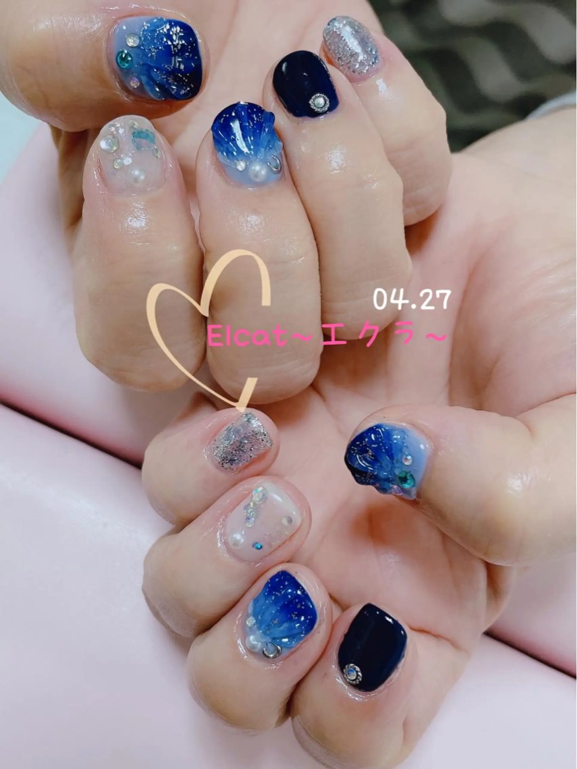 ネイル ネイルサロン エクラ 🌹【スカルプ専門】のネイルデザイン