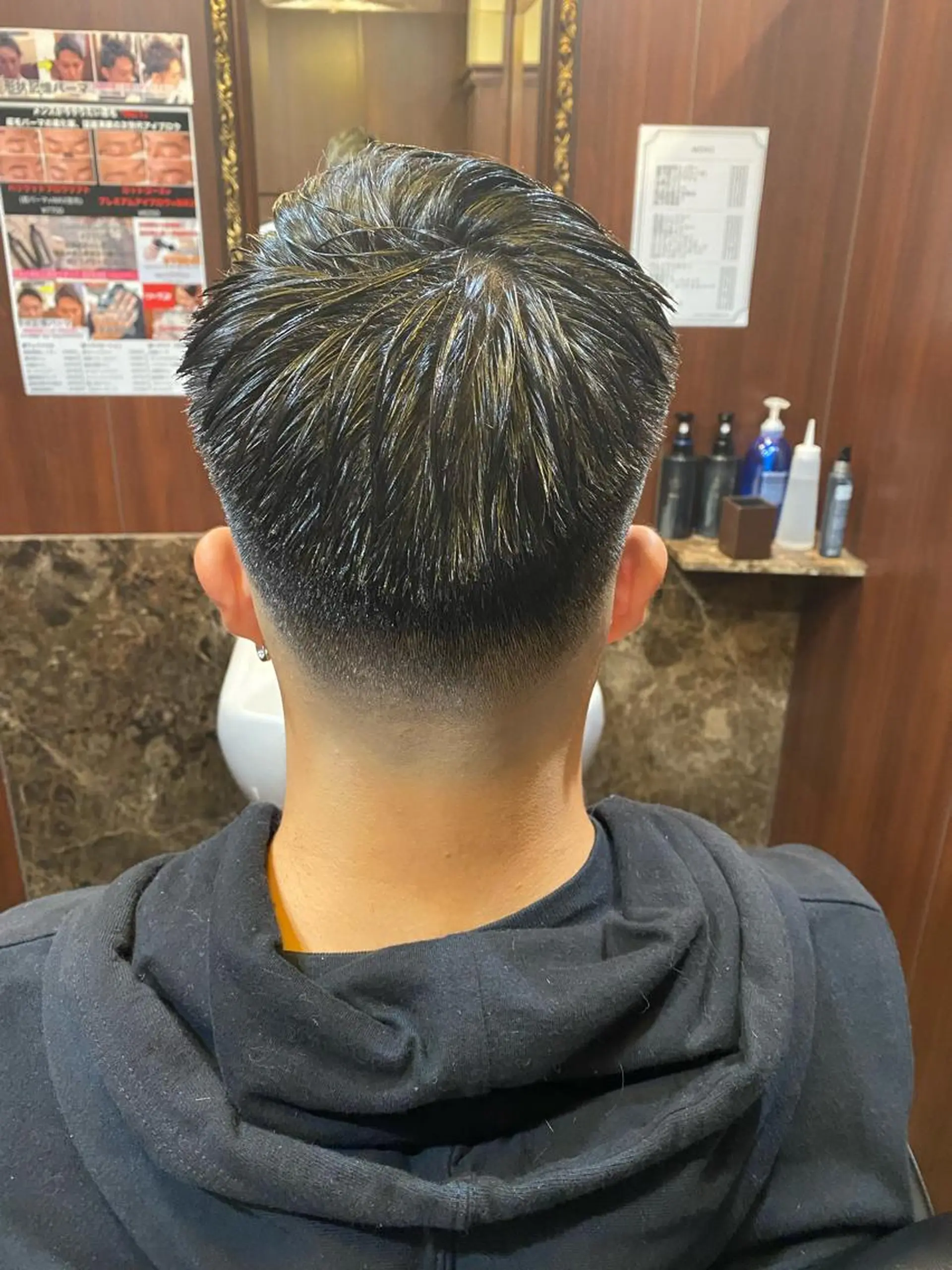 ショート 林田 龍明のヘアスタイル