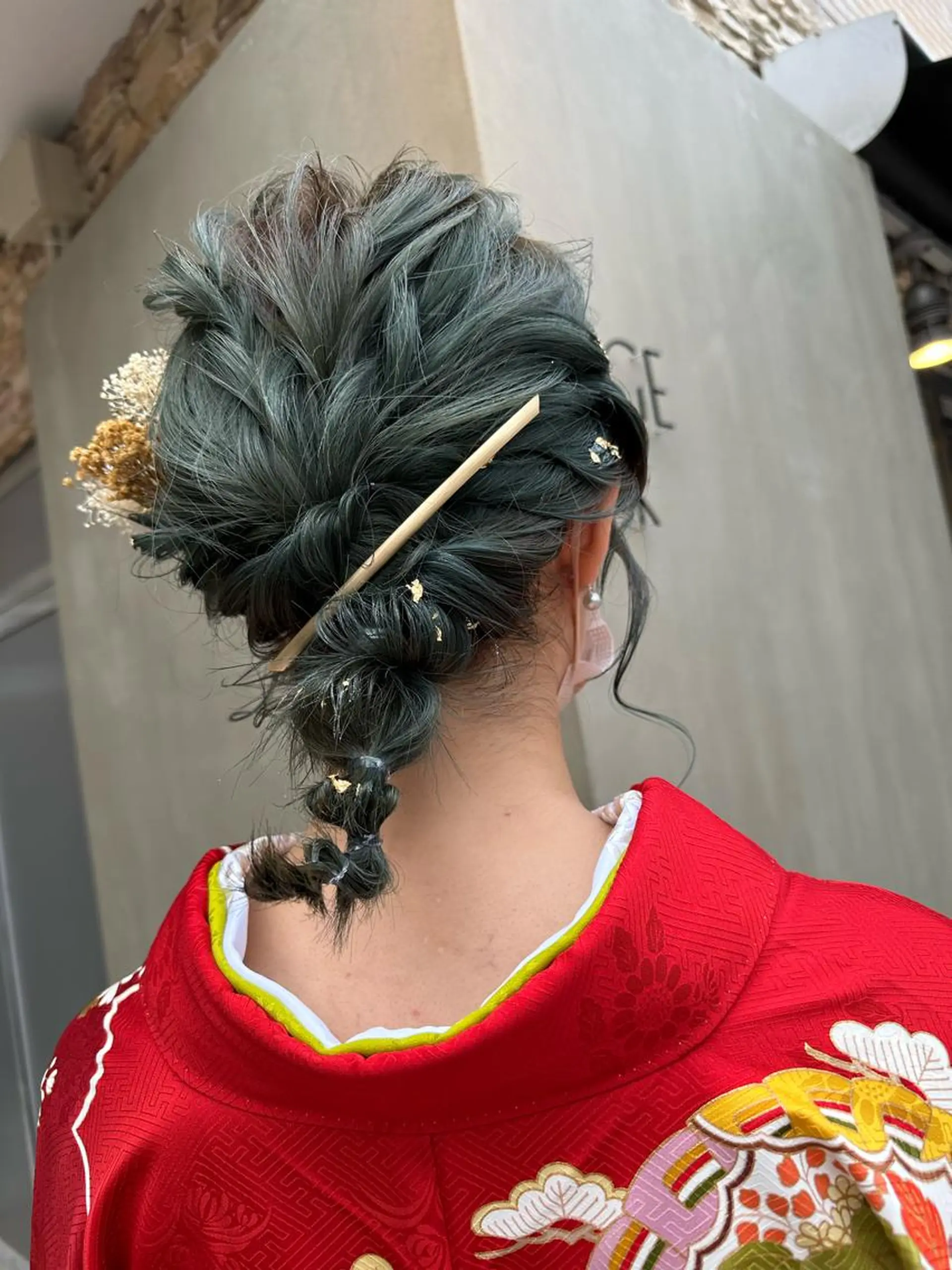 ヘアアレンジ 卒業式のヘアスタイル ヘアセット sato ayaka |透明感カラー🫧のヘアスタイル