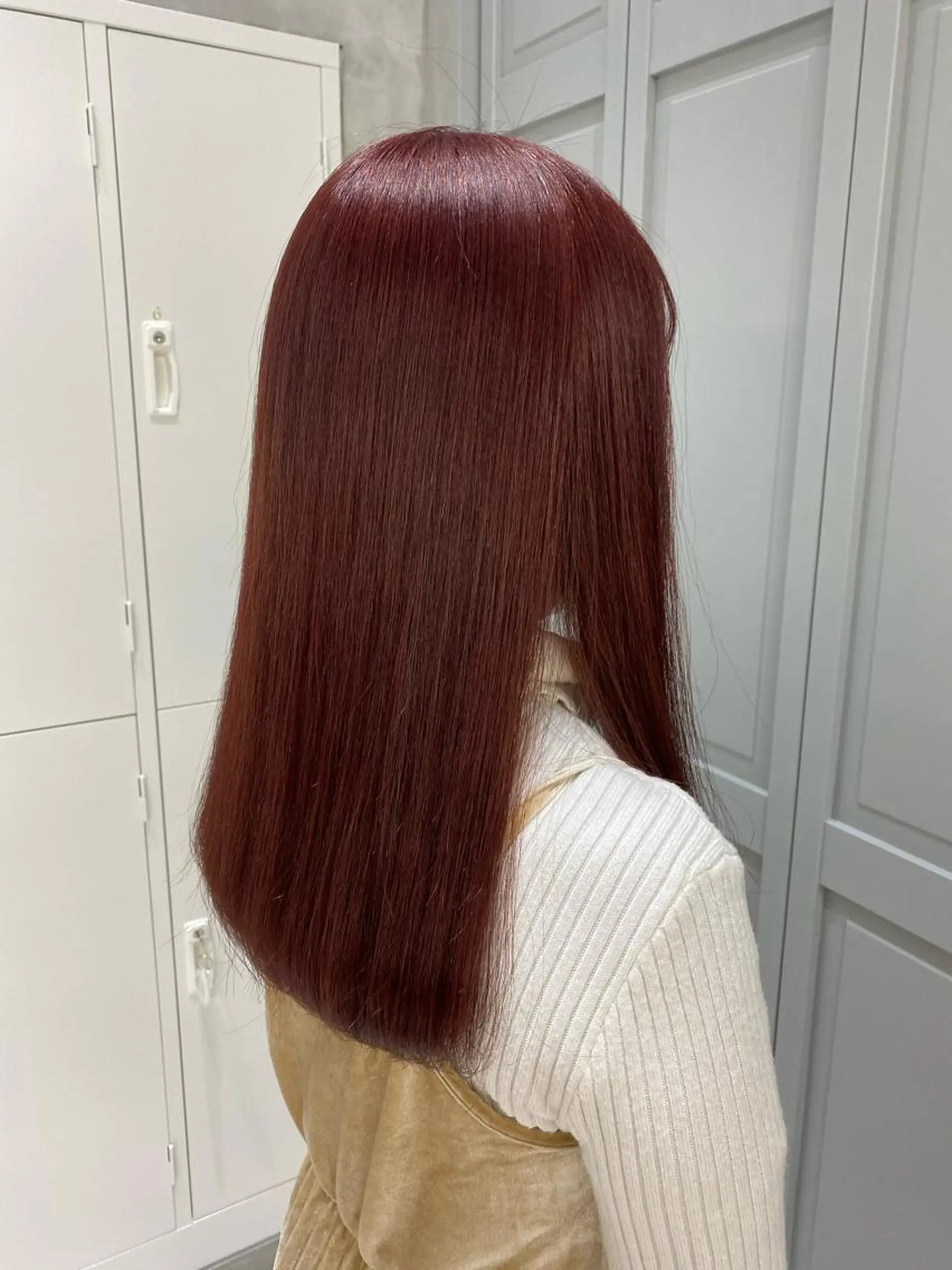 ロング カラー ピンクカラー 髪質改善 カット 🌈艶髪人気№１🌈 newi池袋店⭐江口のヘアスタイル