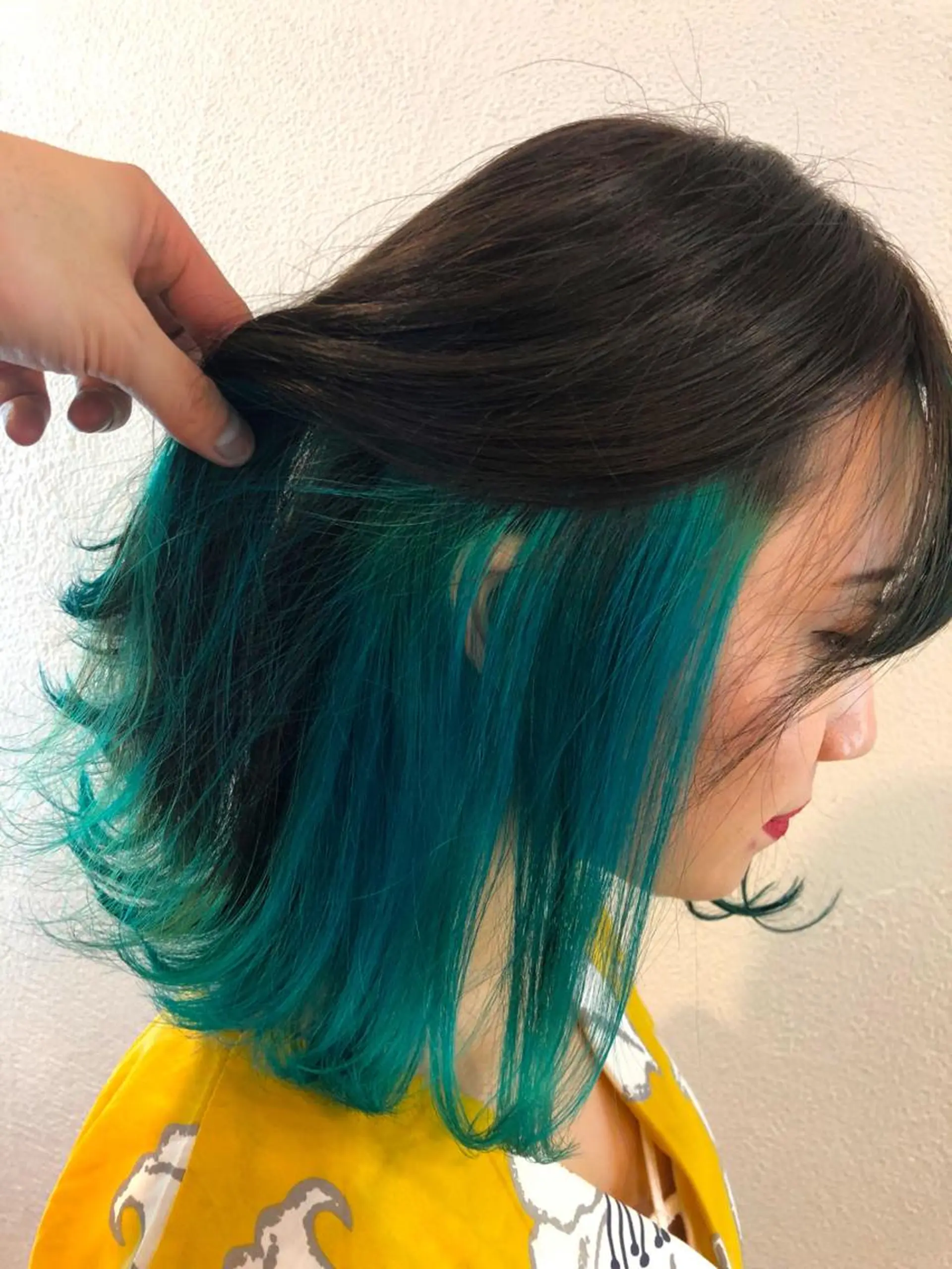 カラー ブルーカラー インナーカラー 髪質改善特化【荻窪】 RYOTOのヘアスタイル