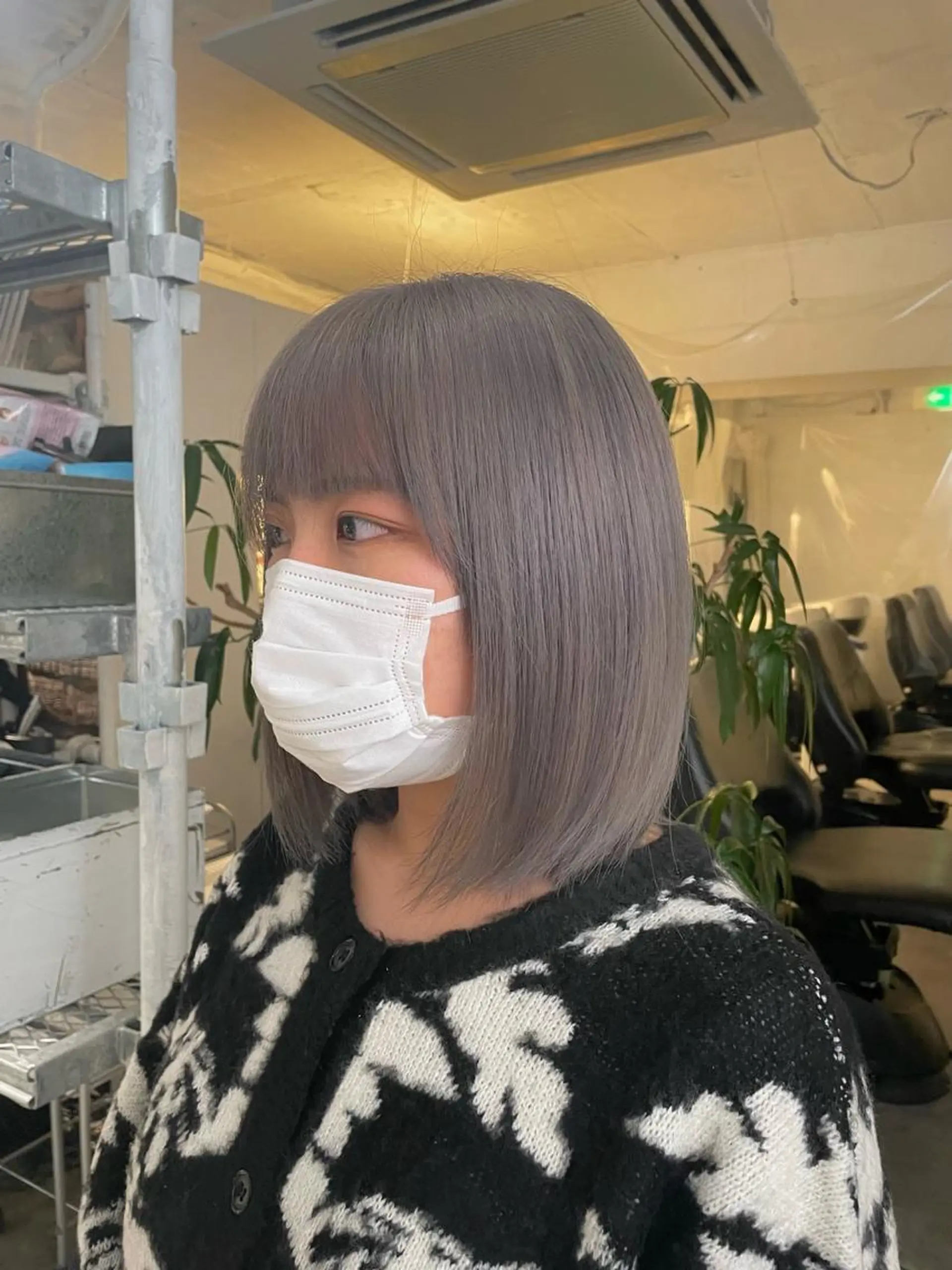 ミディアム ヘアカラー トリートメント 暖色カラー🍒 ケアブリーチ/akiのヘアスタイル