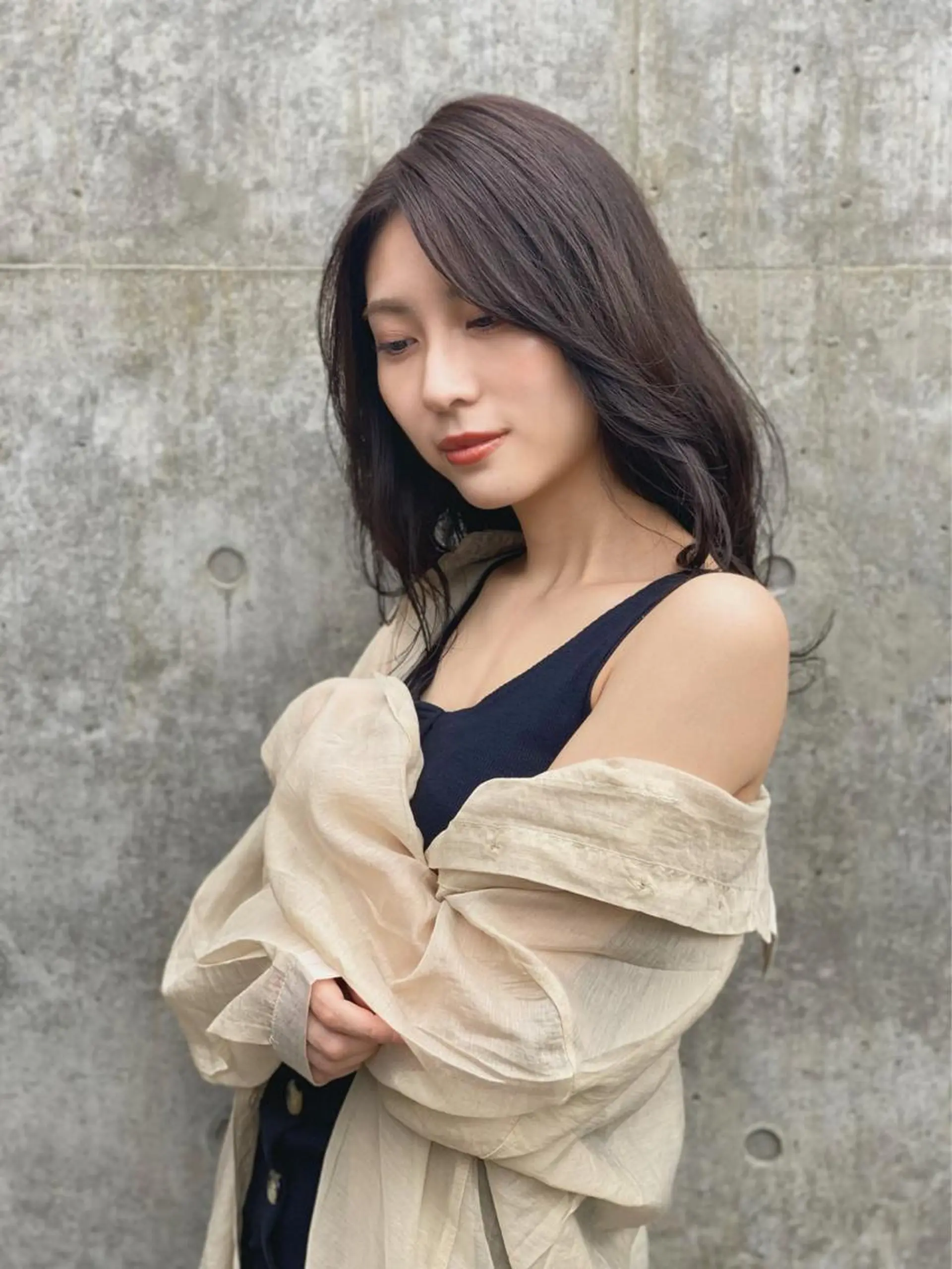 ロング カット ヘアカラー トリートメント ヘッドスパ ICON所属・艶美髪マスター 店長✂︎YUKKEのヘアスタイル