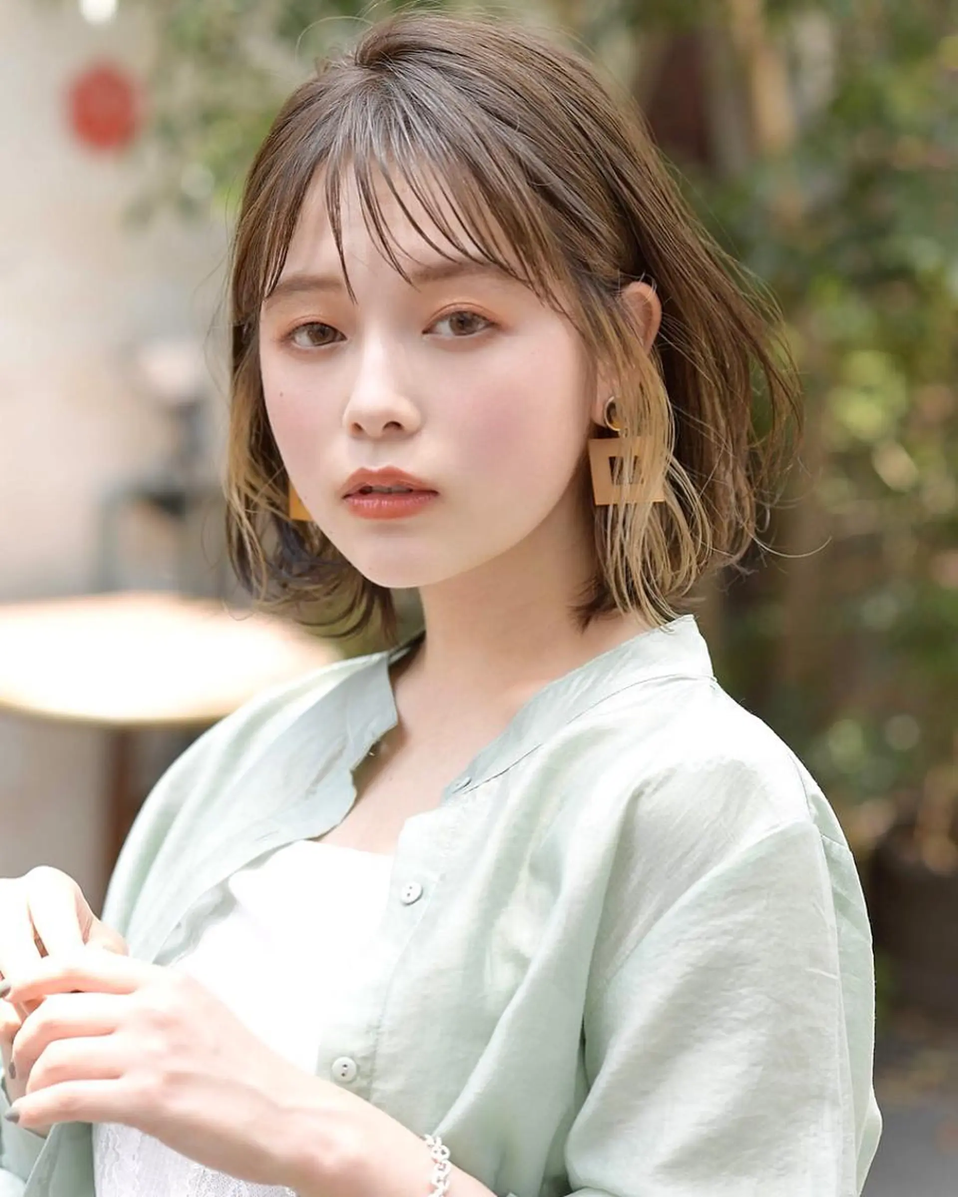 ミディアム カラー 似合わせレイヤー 🇰🇷荒木洋文のヘアスタイル