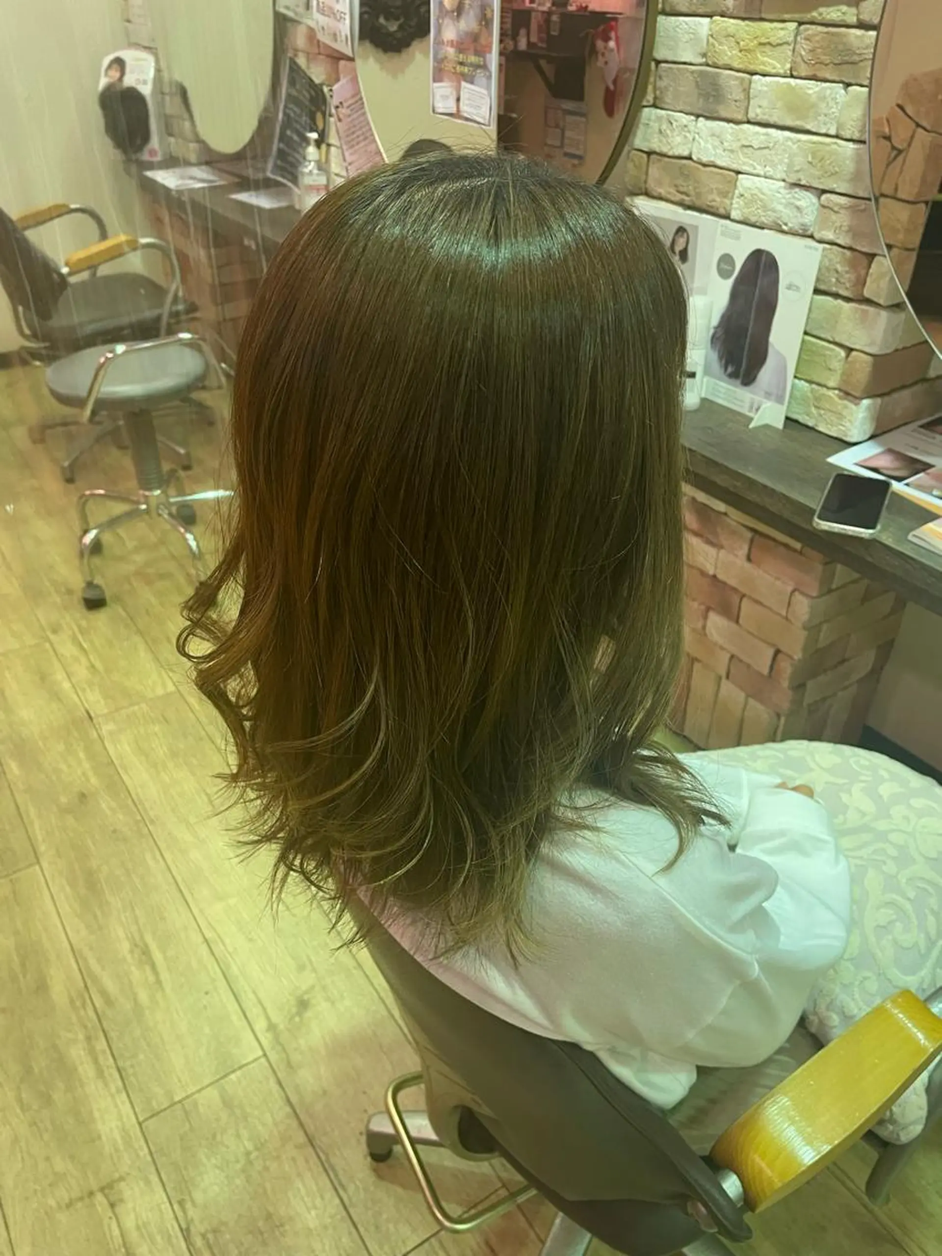 ロング hair make echo滿木あい花のヘアスタイル