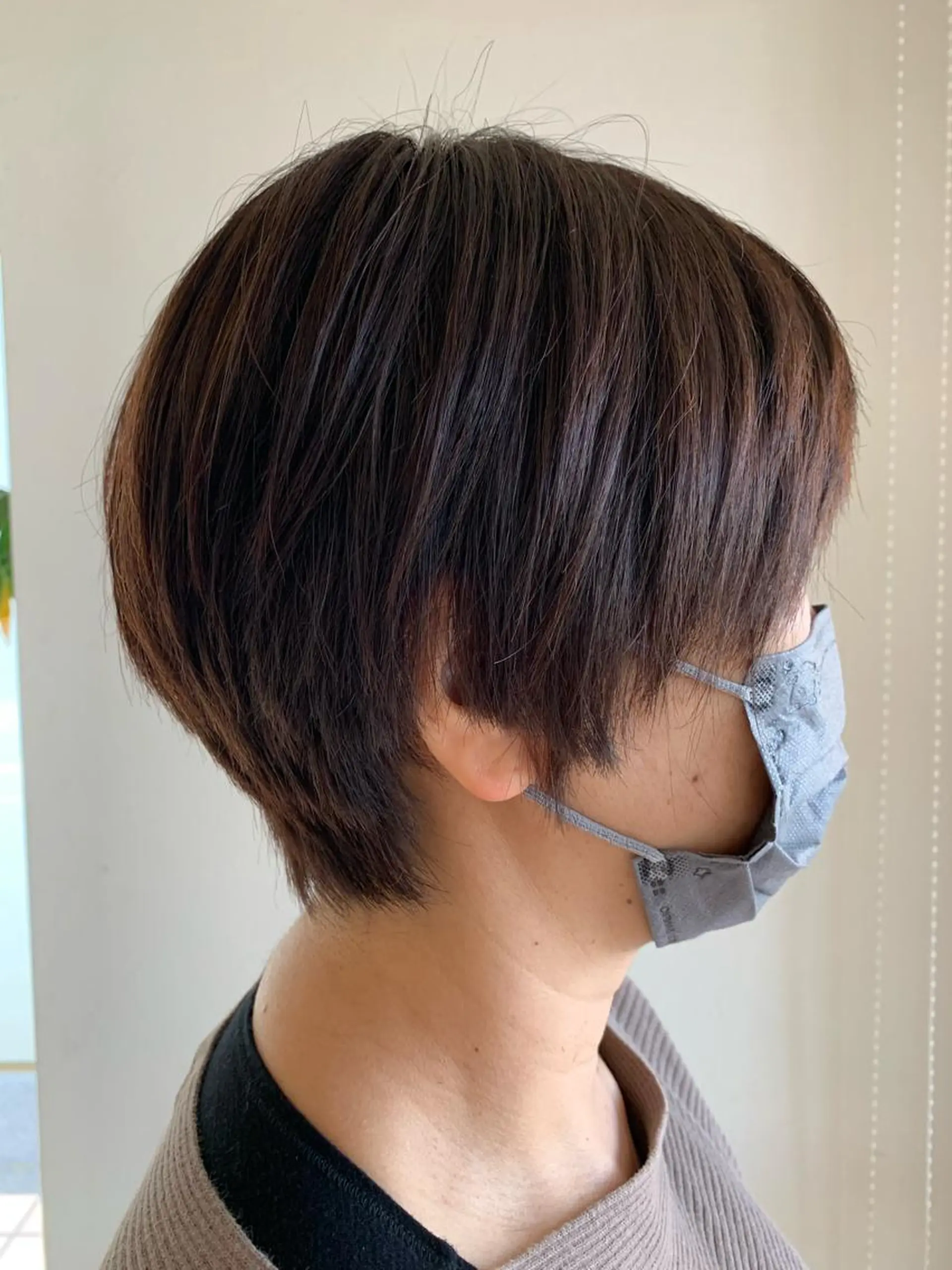 ショート 柴田 結衣のヘアスタイル