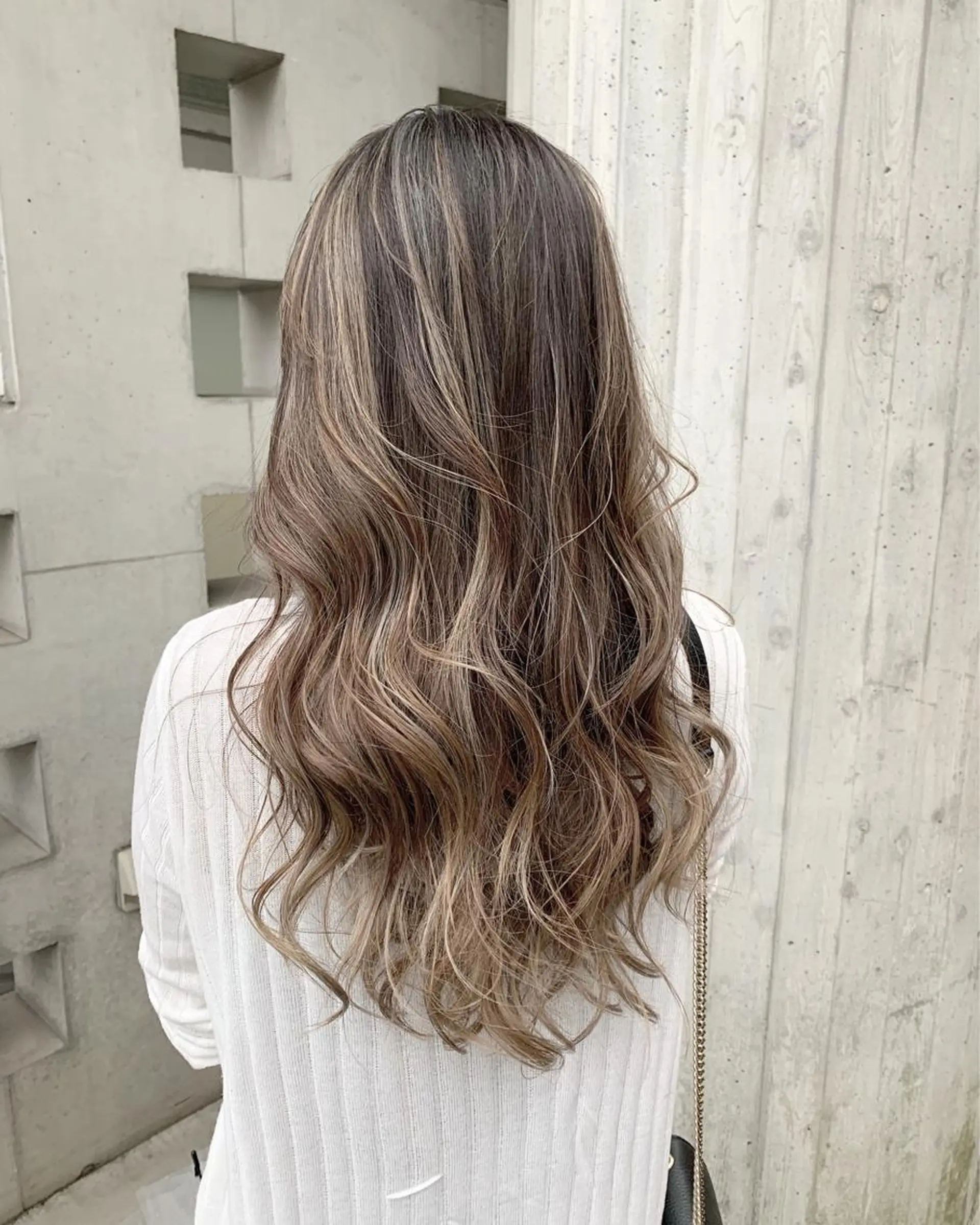 ロング カラー ハイライトカラー 外国人風カラー ハイライト 【店長】外国人風 メンズヘア尾上雄輝のヘアスタイル