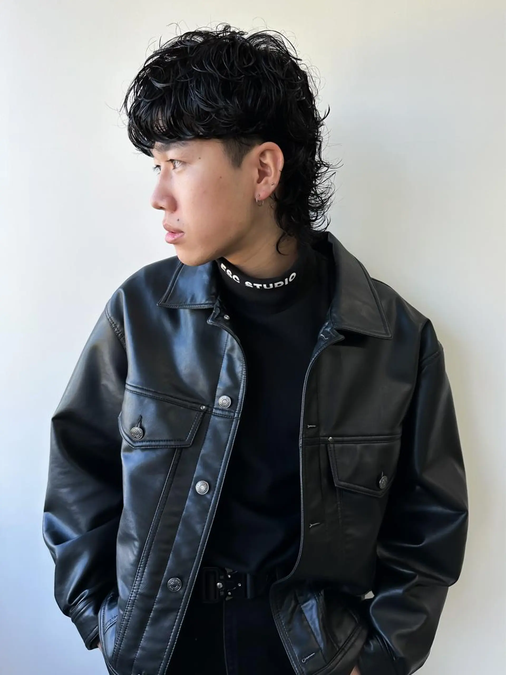 ショート パーマ 似合わせカット ケアパーマ喜来雅由のヘアスタイル