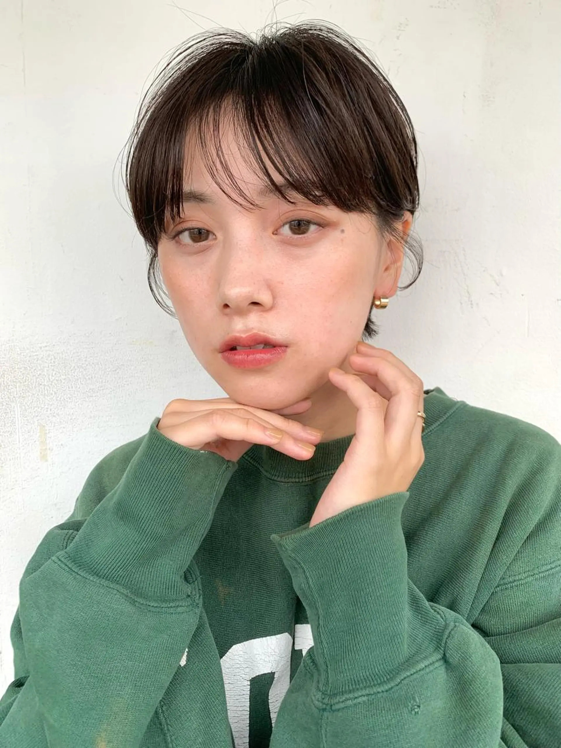 ショート カット ヘアカラー トリートメント 🌿似合わせ透明感 カラー松本朋幸🌿のヘアスタイル