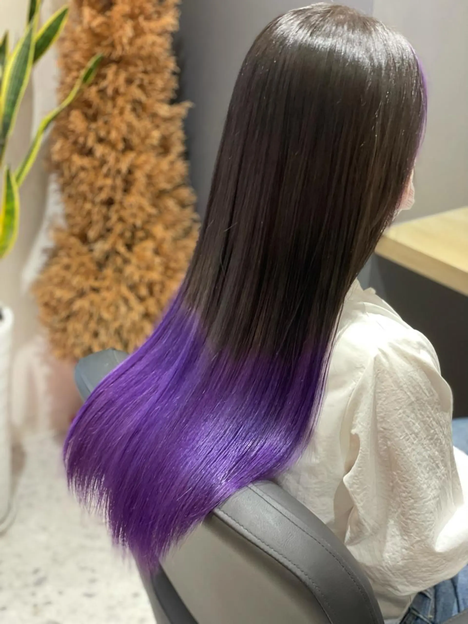 ロング カラー ヘアアレンジ ヘアカラー トリートメント 髪質改善×ハイトーン 中田啄也のヘアスタイル