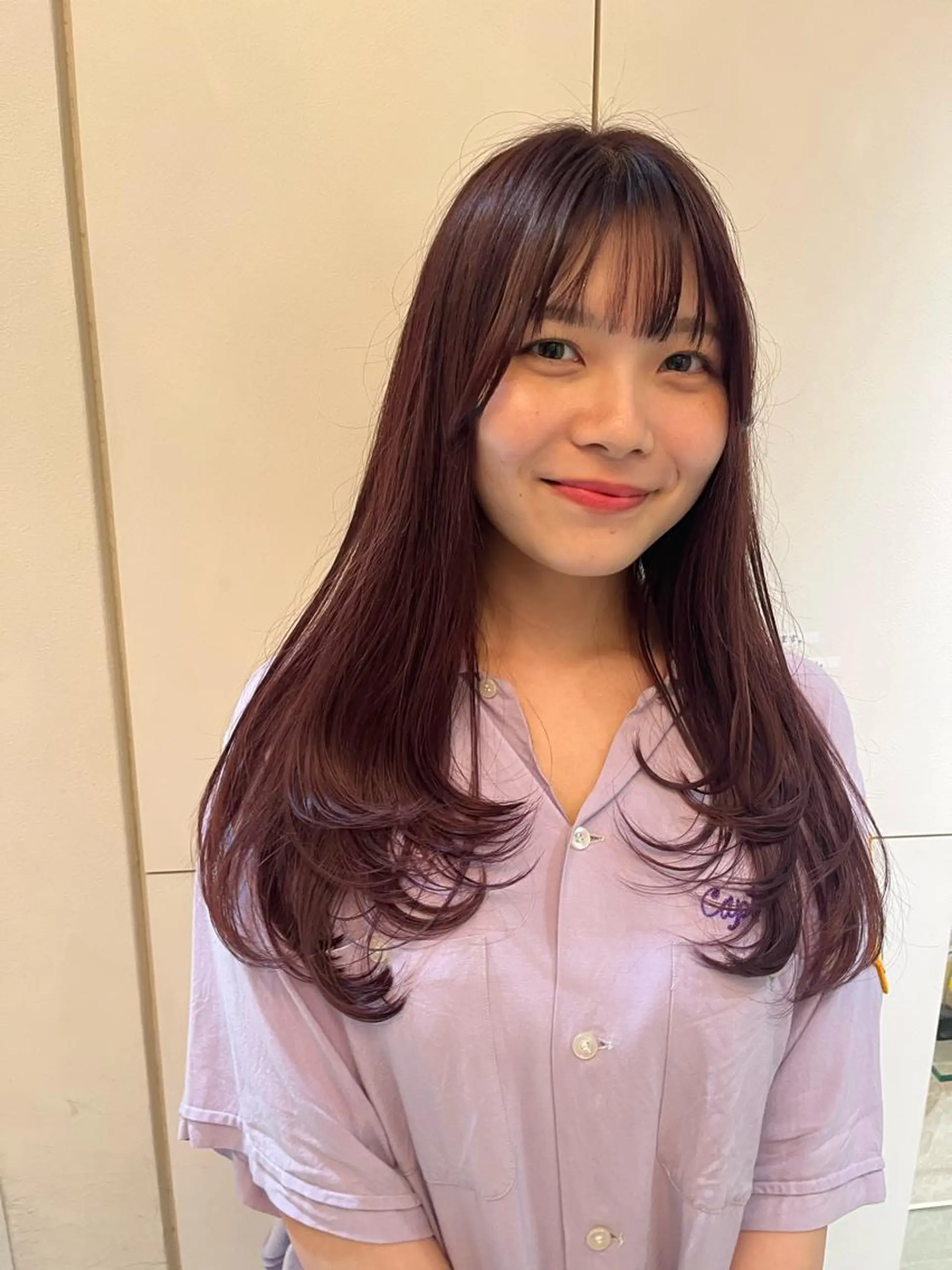 ロング レイヤーカット カット トリートメント 透明感カラー/ レイヤーkotonoのヘアスタイル