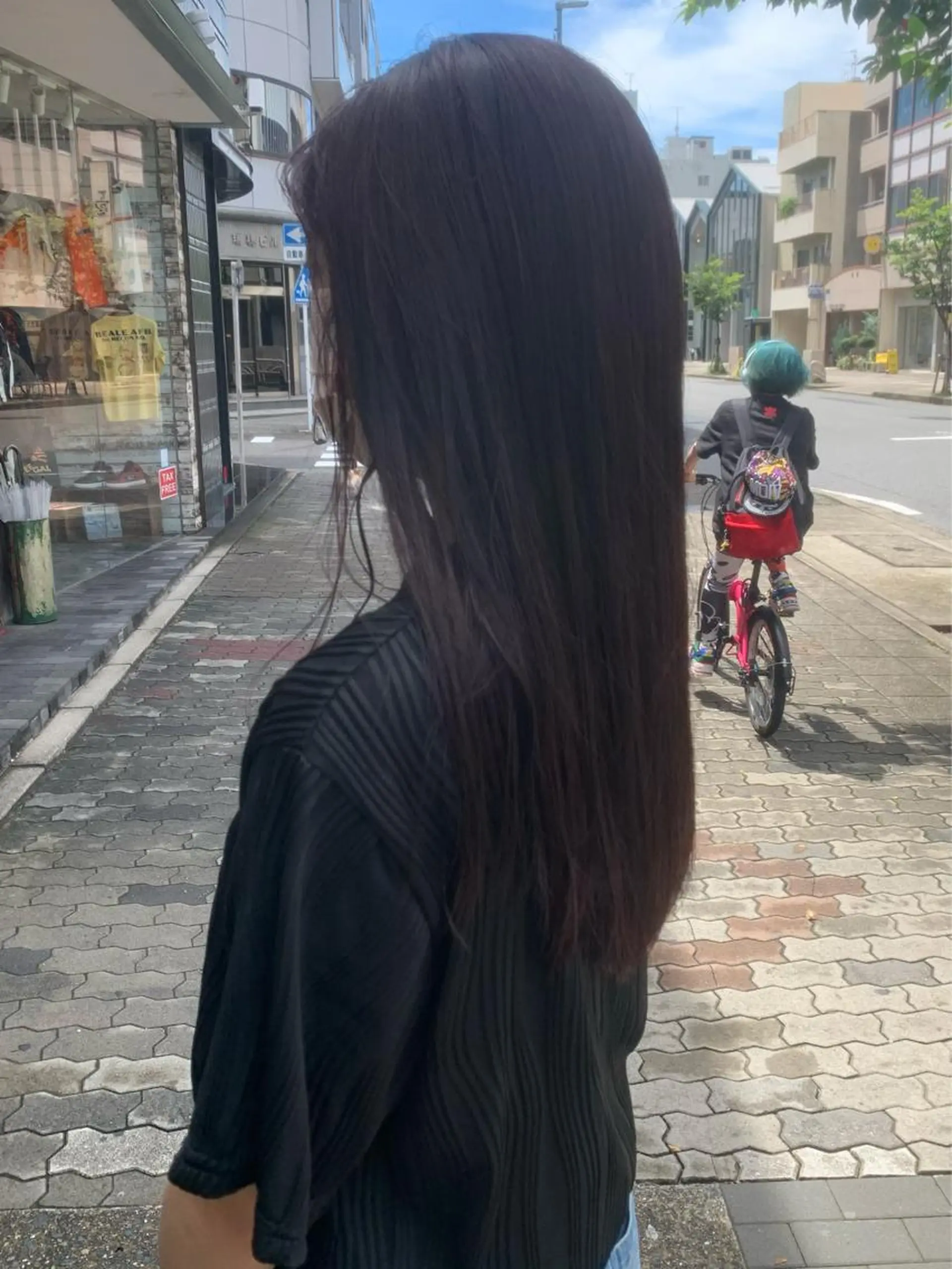 セミロング カラー joh/メンズ/ ブリーチ/矢場町のヘアスタイル