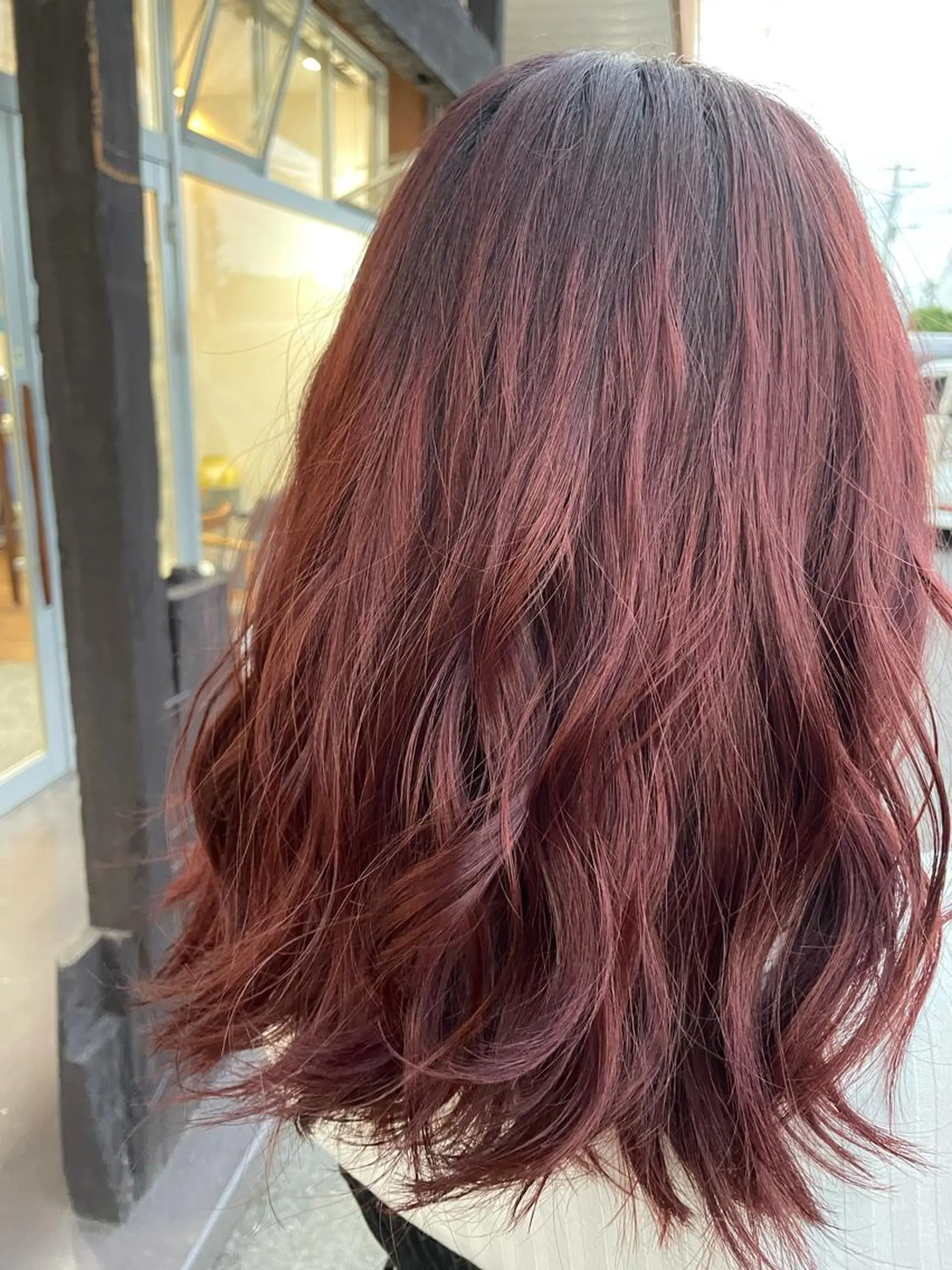 カラー ヘアカラー 嶋岡 乃愛のヘアスタイル