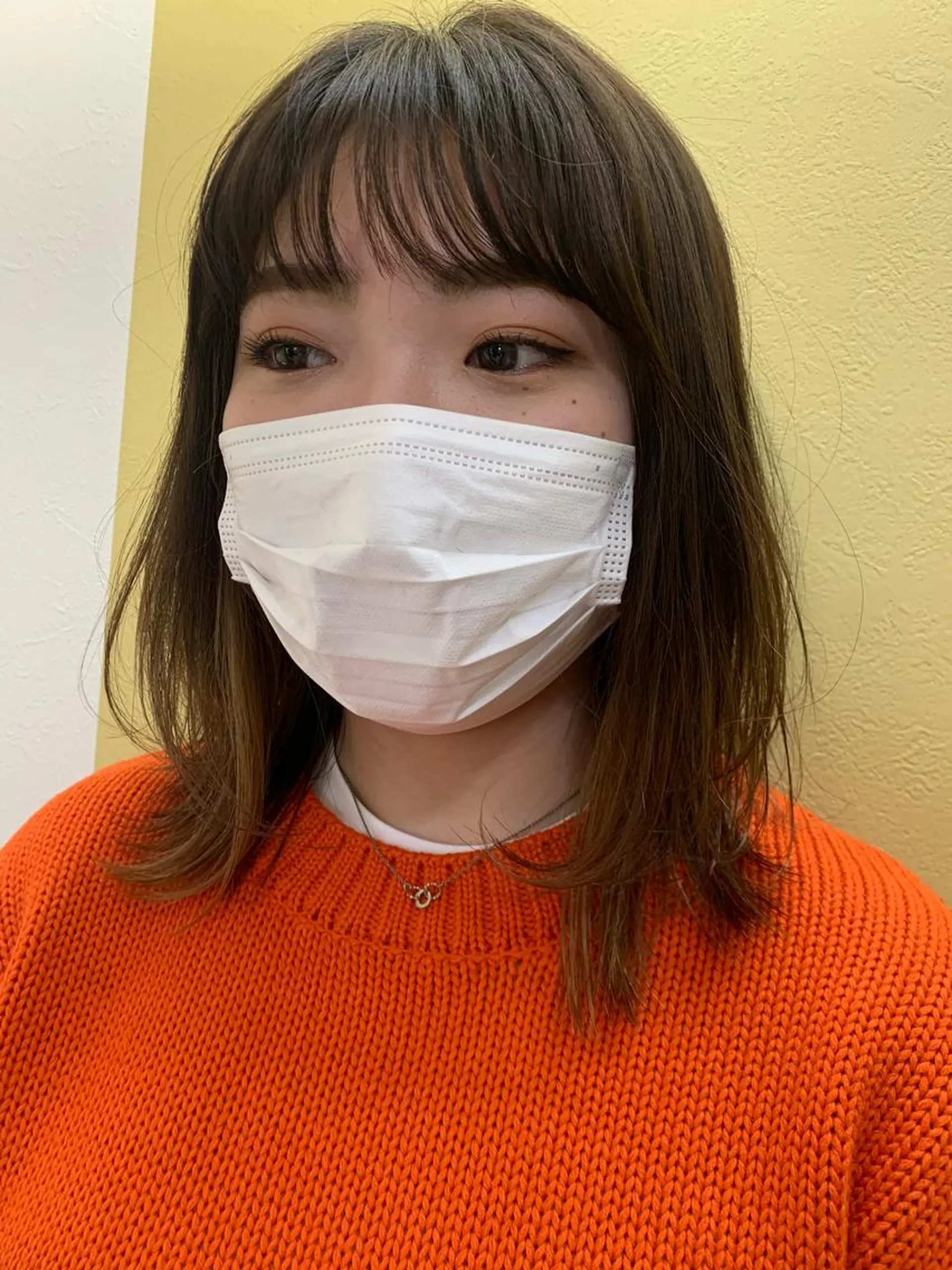 ミディアム レイヤーカット カット トリートメント hub hair レイヤー/透明感のヘアスタイル